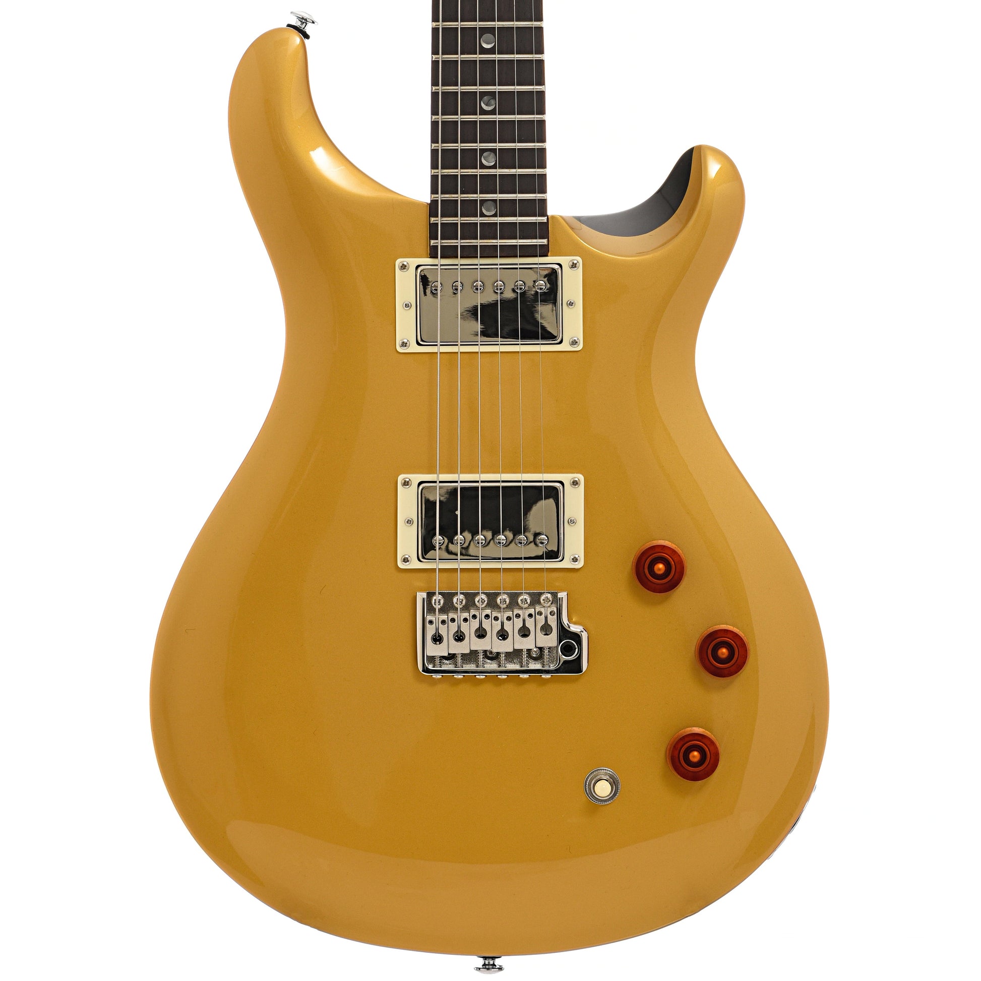 Front of PRS SE DGT, Gold Top