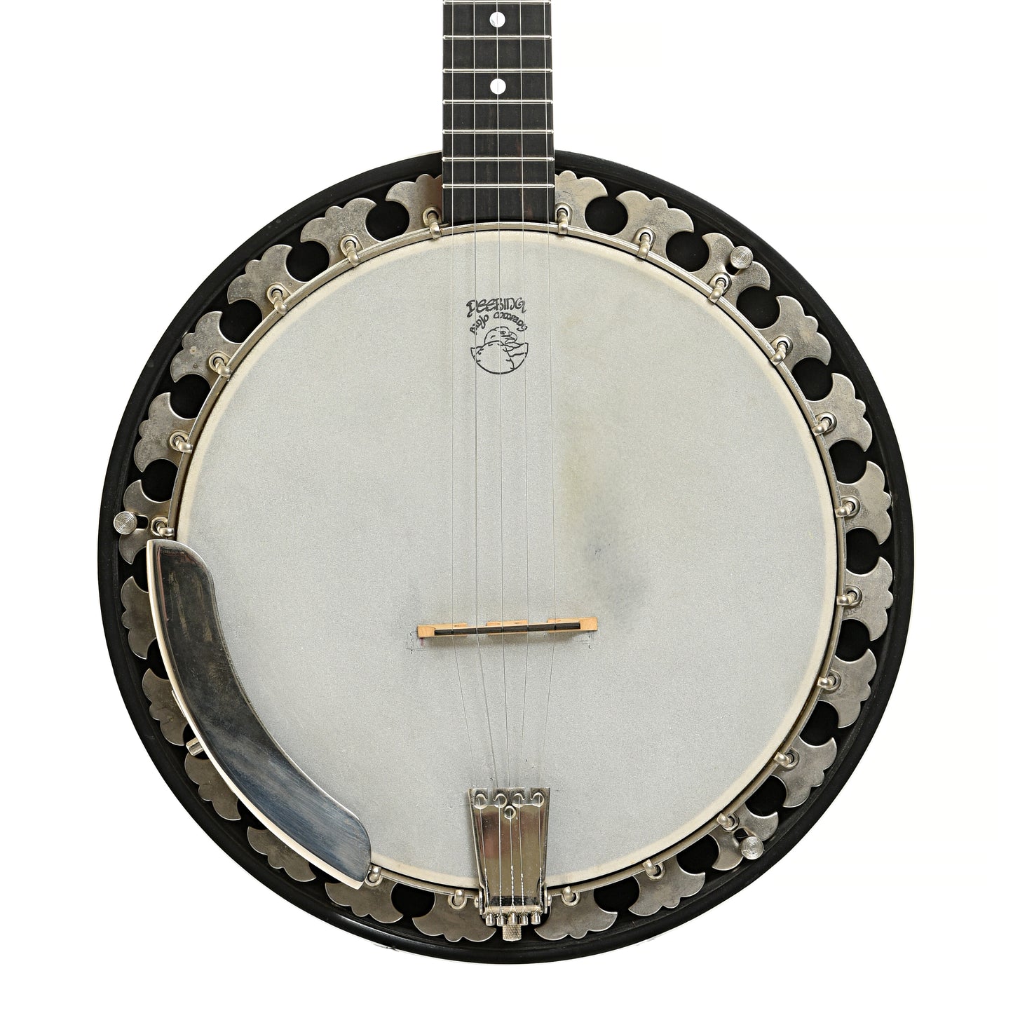 Front of Deering Boston 5-string Resonator Banjo (1995)