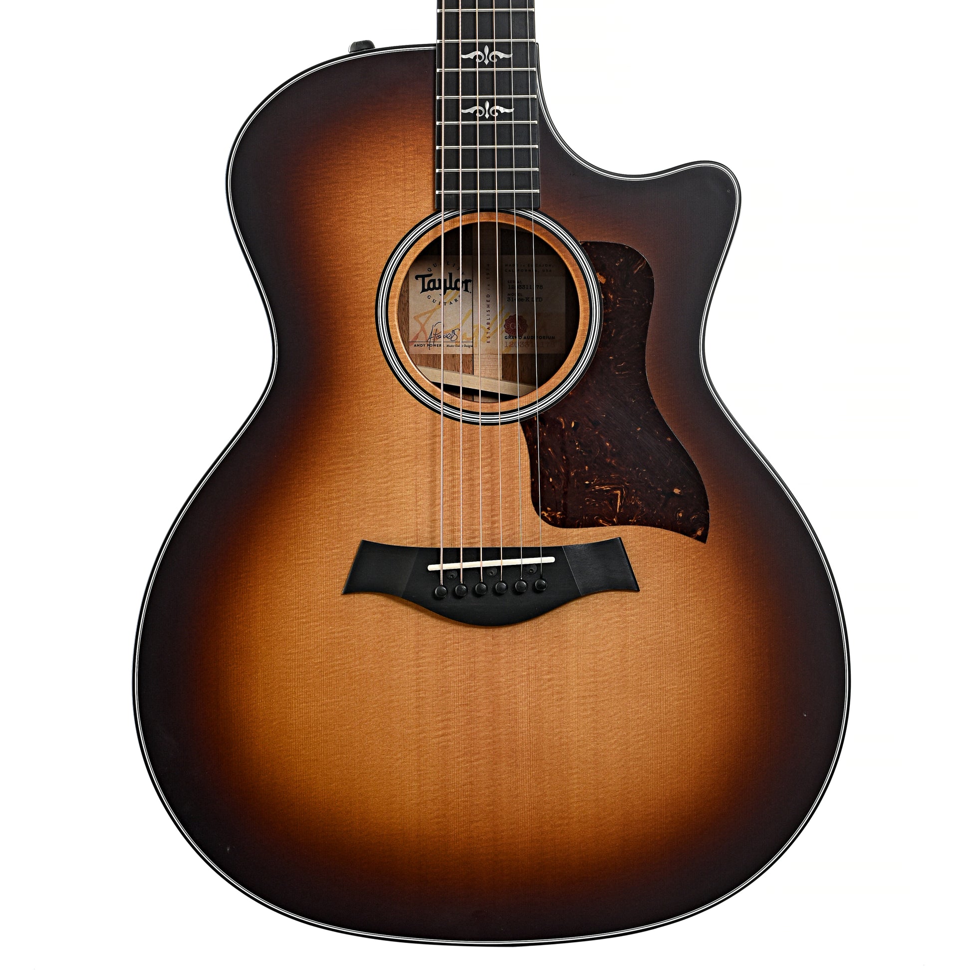 Front of Taylor 314ce Koa LTD Acoustic- Electric Guitar 