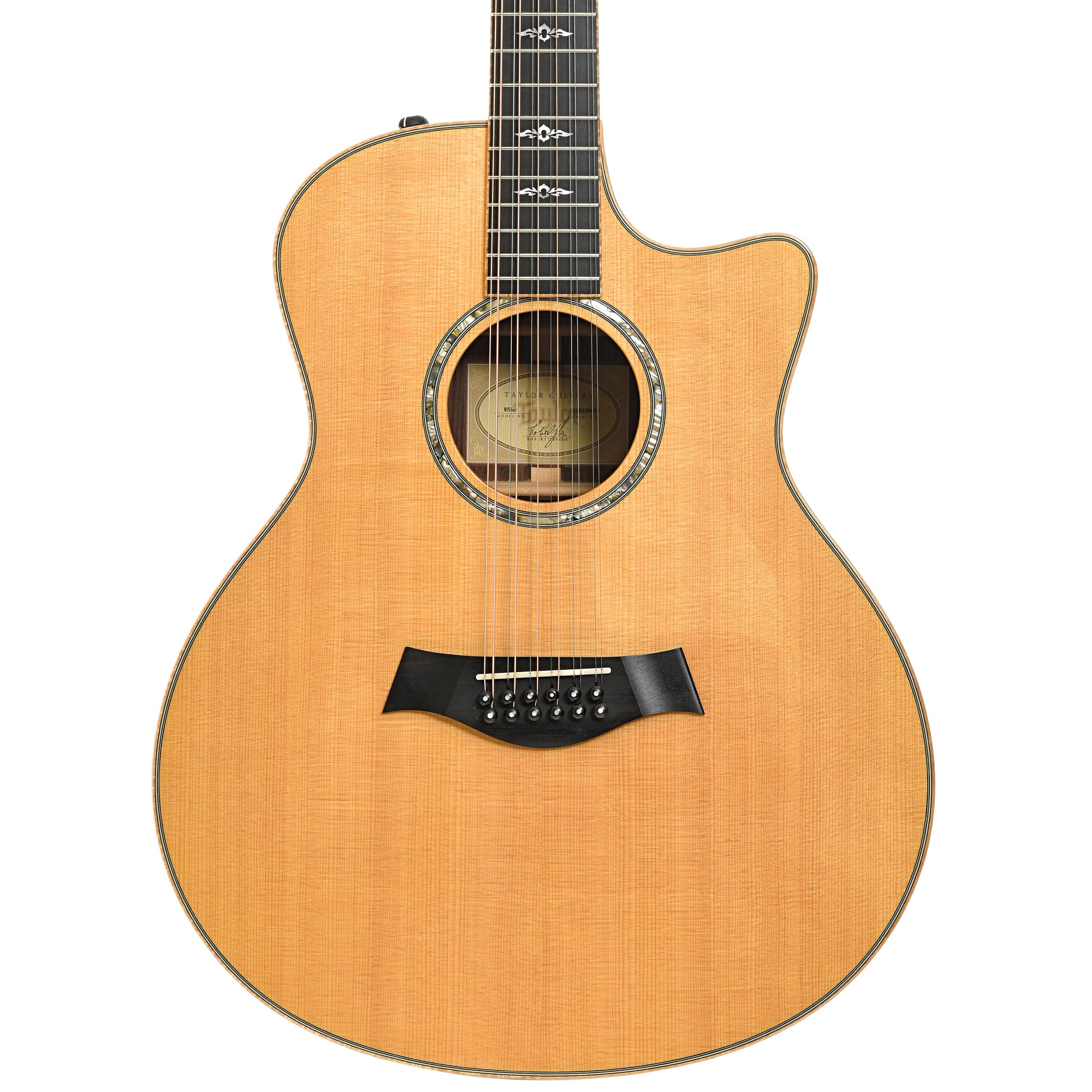 Front of Taylor 856ce 12-String Acoustic Guitar (2010)