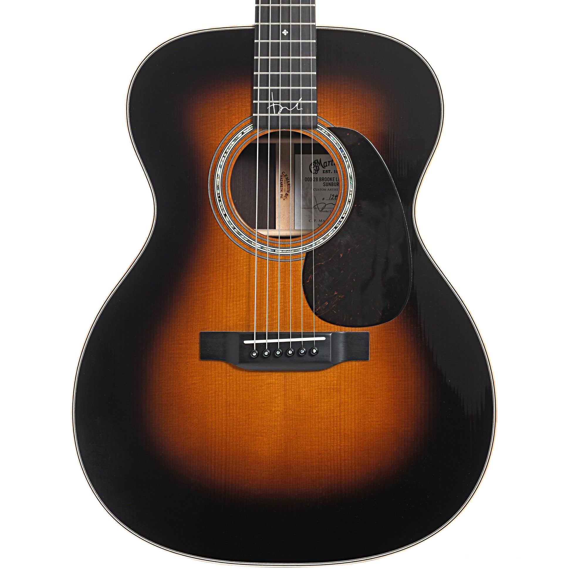 Front of Martin 000-28 Brooke Ligertwood Signature