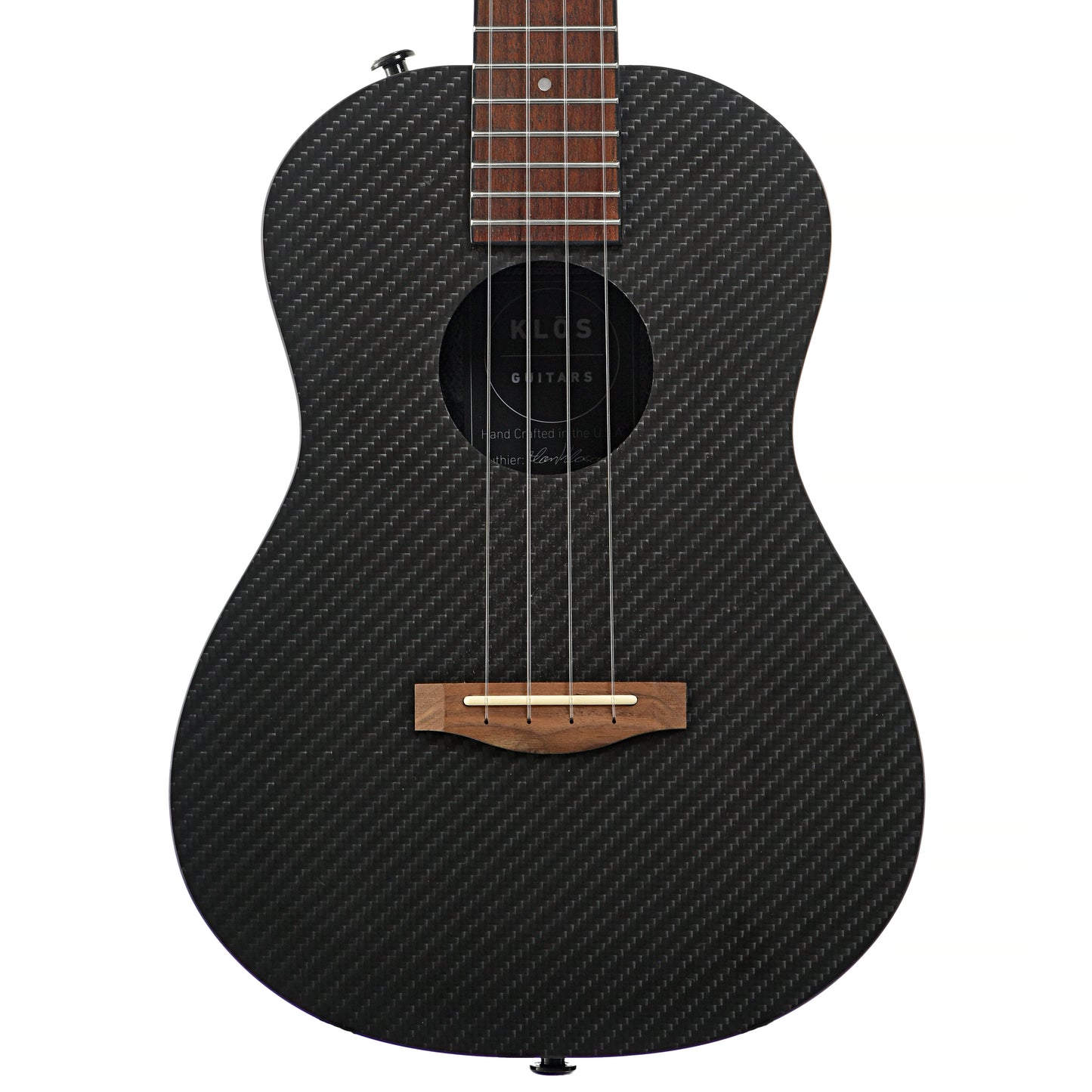 Front of Klos Full Carbon Tenor Ukulele (recent)