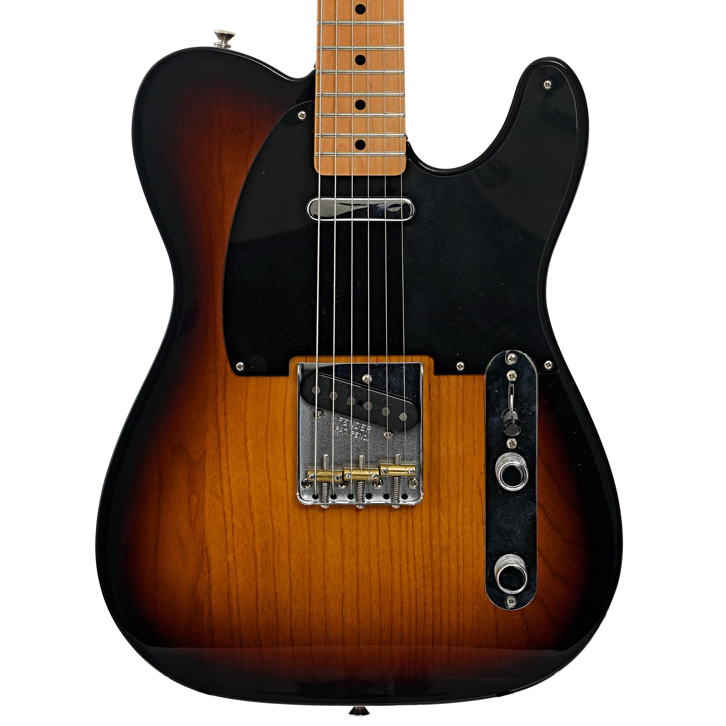 Front of Fender Classic Player Baja Telecaster Electric Guitar (2018)