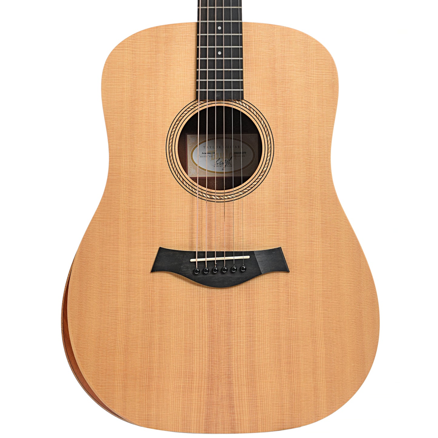 Front of Taylor Academy 10 Acoustic Guitar (2021)