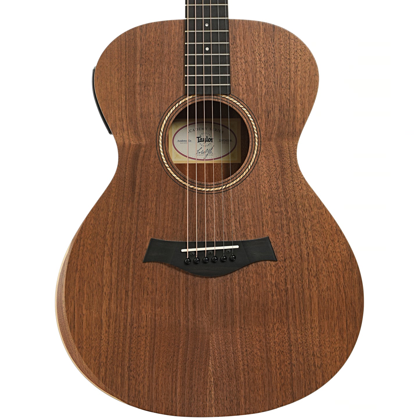 Front of Taylor Academy 22E Acoustic-Electric Guitar