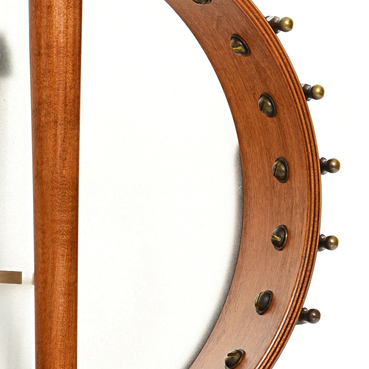 Inside rim of Ode Magician 11" Tenor Banjo