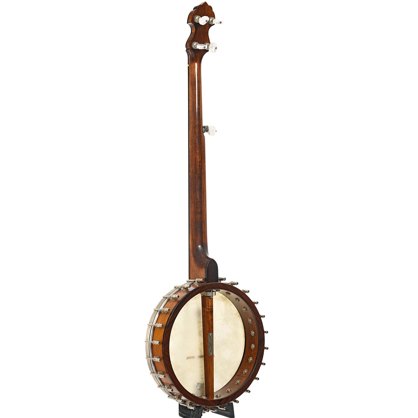 Full back and side of Bart Reiter Special Open Back Banjo (1998)