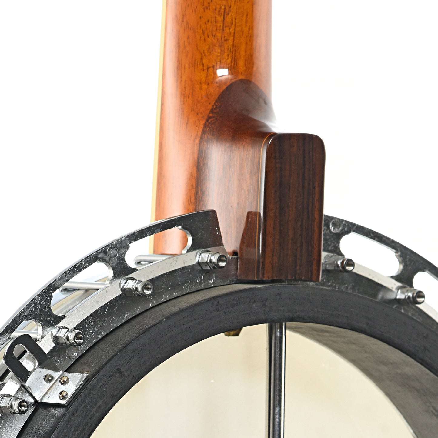 Neck joint of Epiphone EB-99 Resonator Banjo (c.1975)