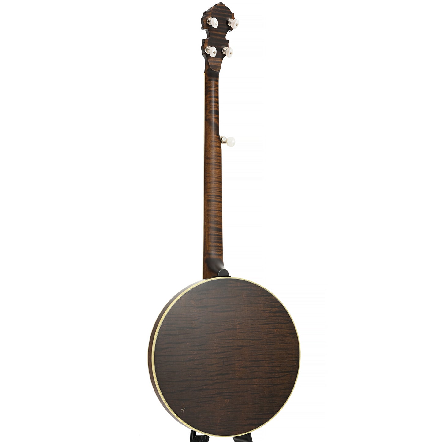 Full  back and side of Deering John Hartford  Pop-On Resonator Banjo (2006)