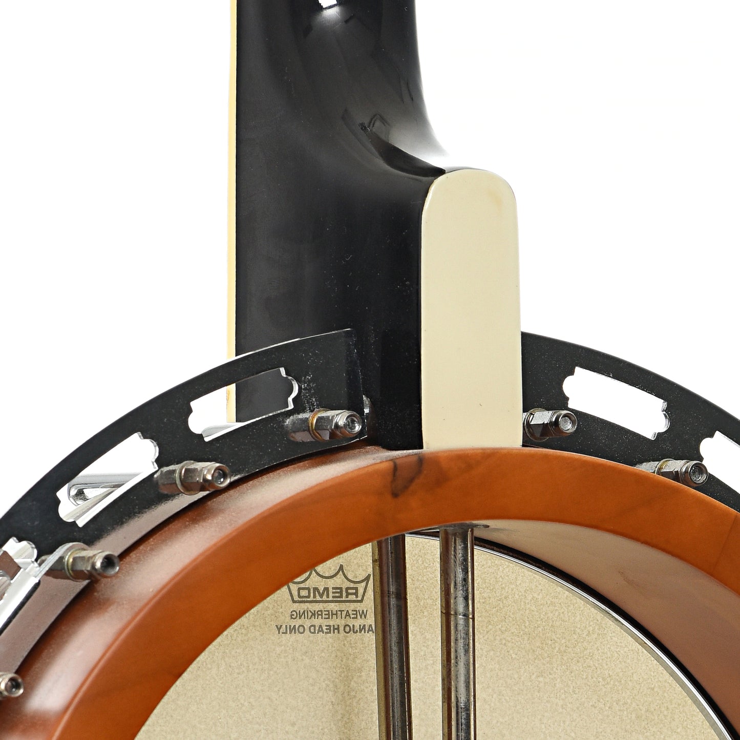 Neck joint of Ibanez B200 Resonator Banjo (2014)