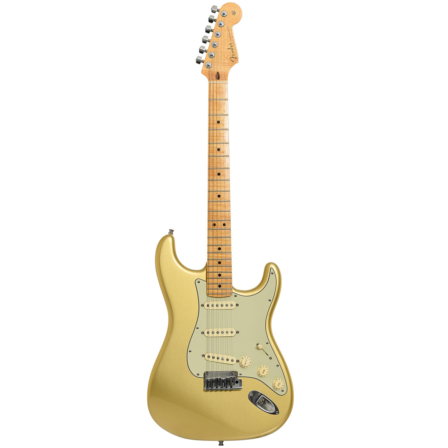 Full front of Fender Custom Shop Deluxe Stratocaster