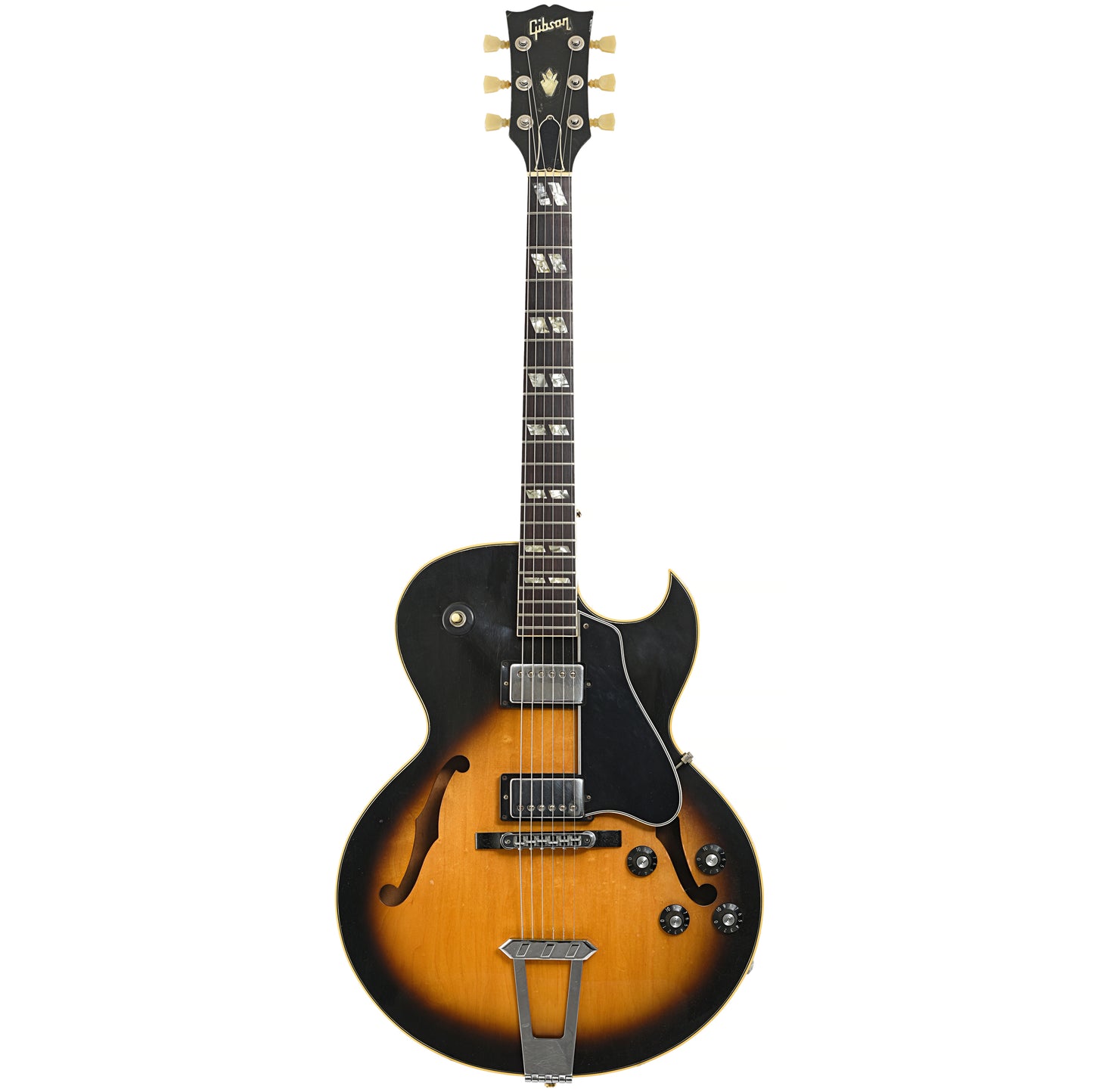 Full front of Gibson ES-175T Hollowbody Electric Guitar (1976)