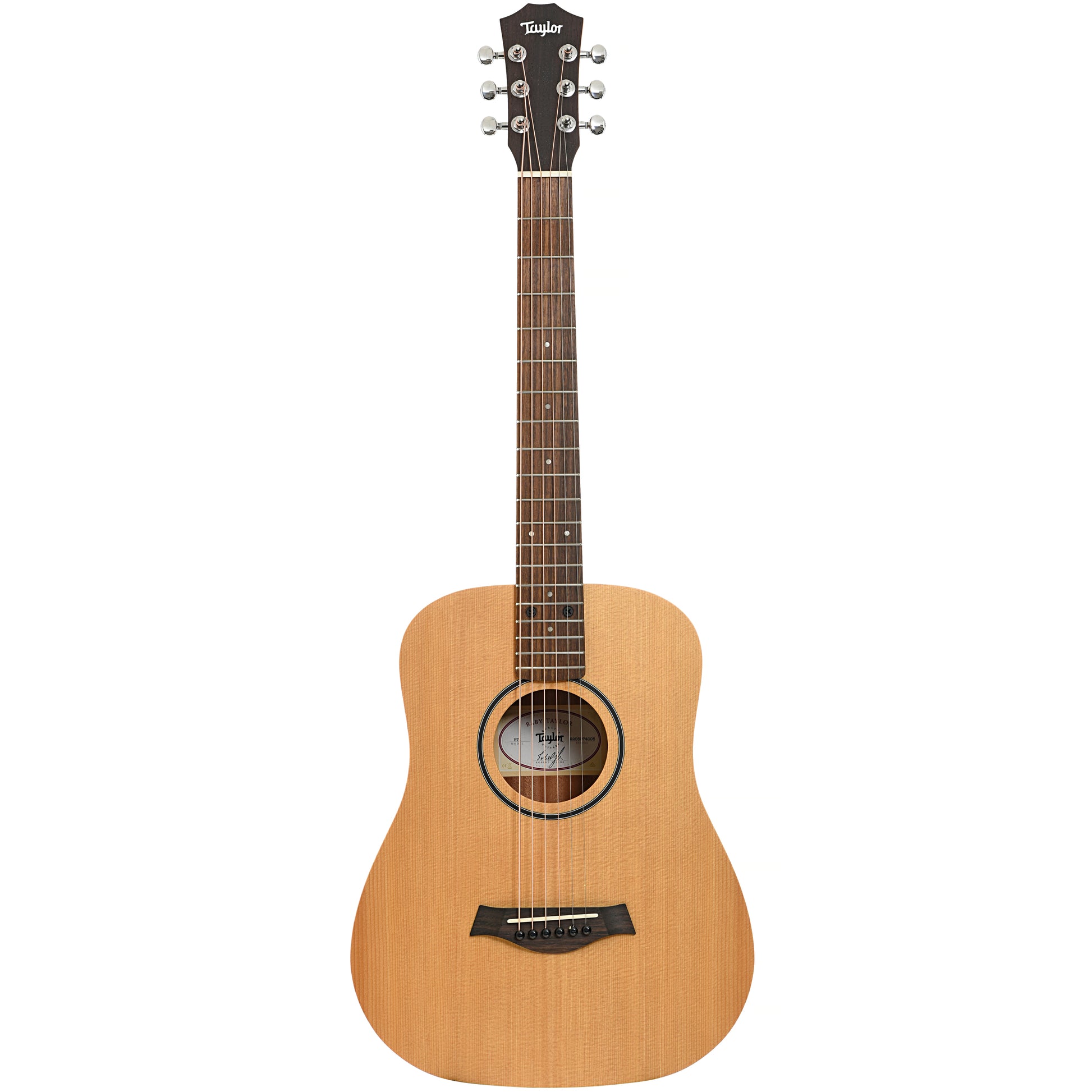 Full front of Taylor BT1 Baby Taylor Acoustic Guitar