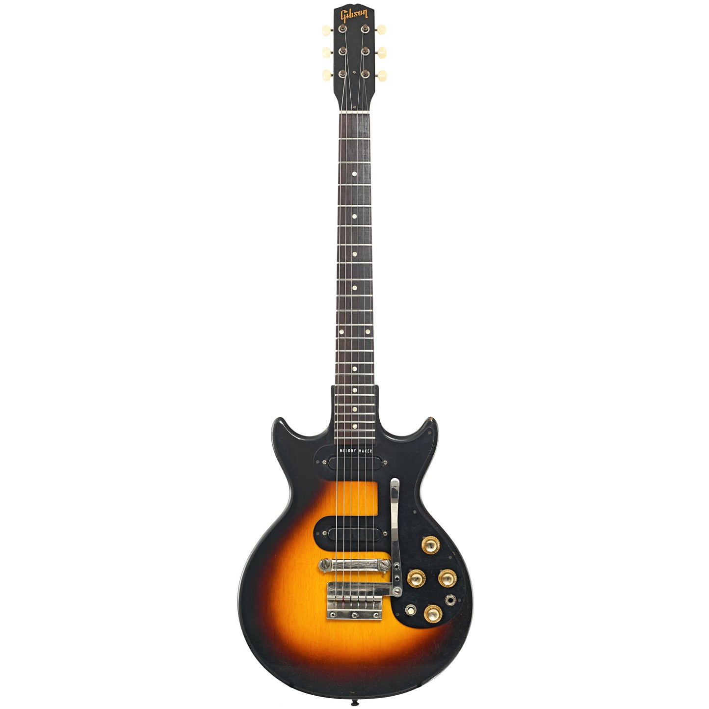 Full front of Gibson Melody Maker D Electric Guitar (1962)