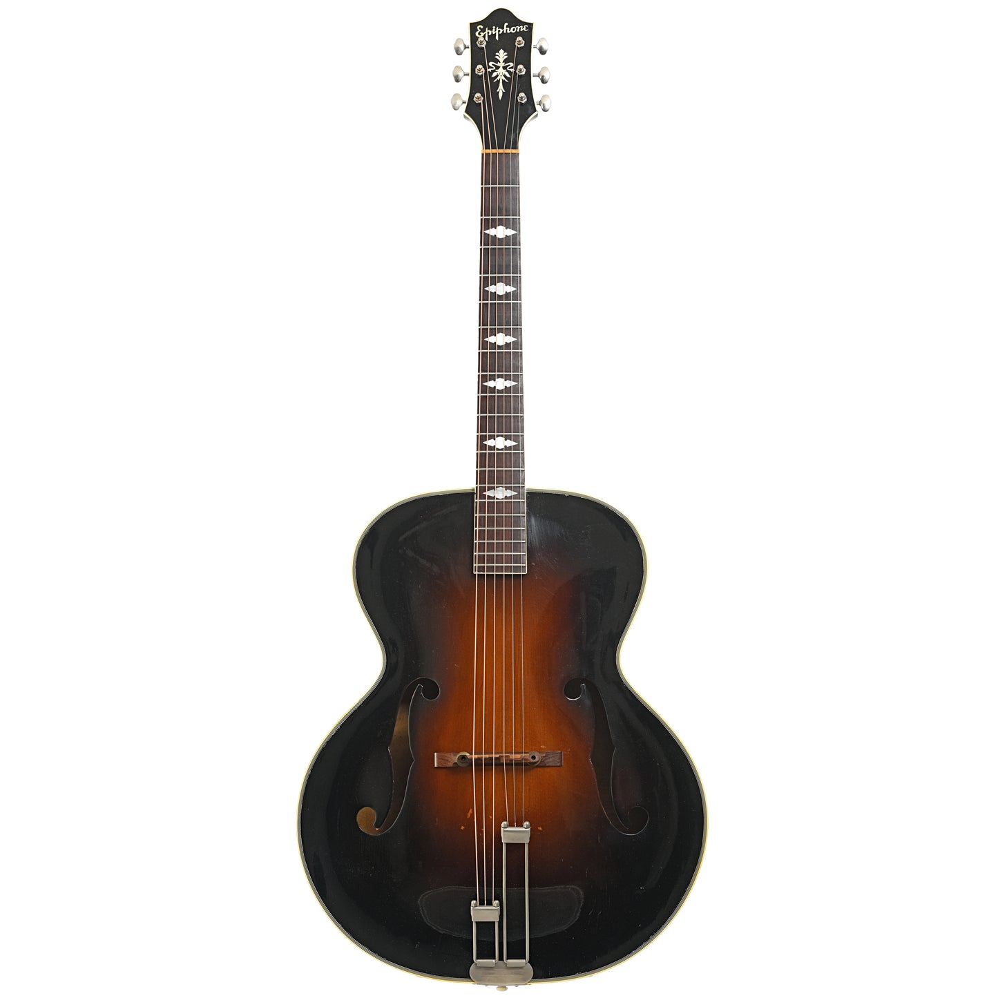 Full front of Epiphone Triumph Archtop Guitar (1937)