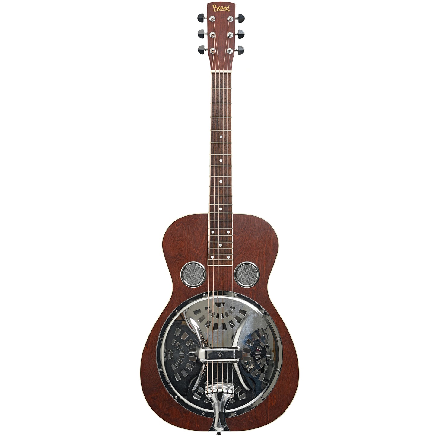 Beard Vintage R Cherry Squareneck Resonator Guitar (c.2007)