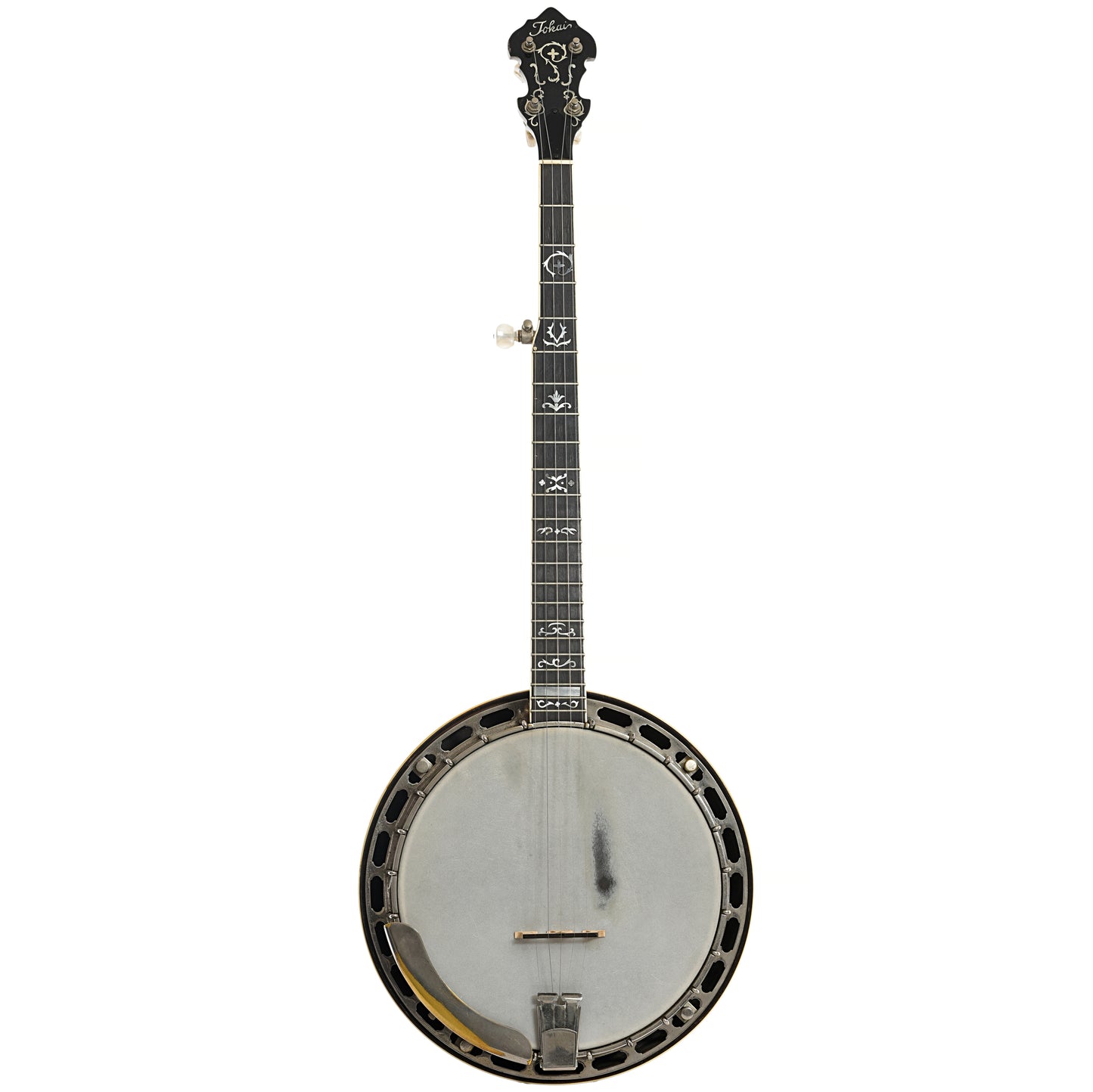 Full front of Gibson PB-3 Conversion Resonator Banjo (1930)