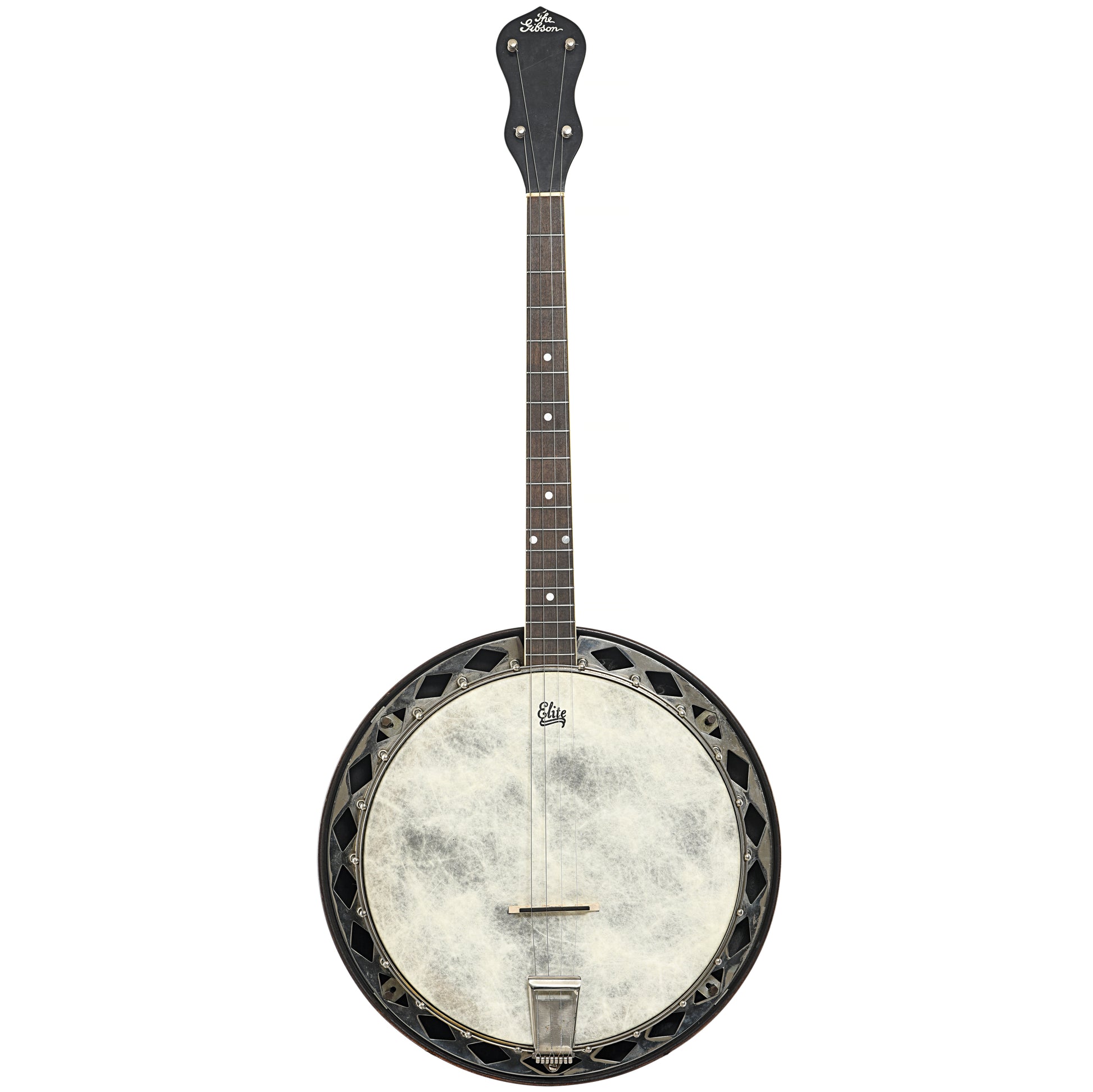 Full front of Gibson TB-1 Tenor Banjo (1927)