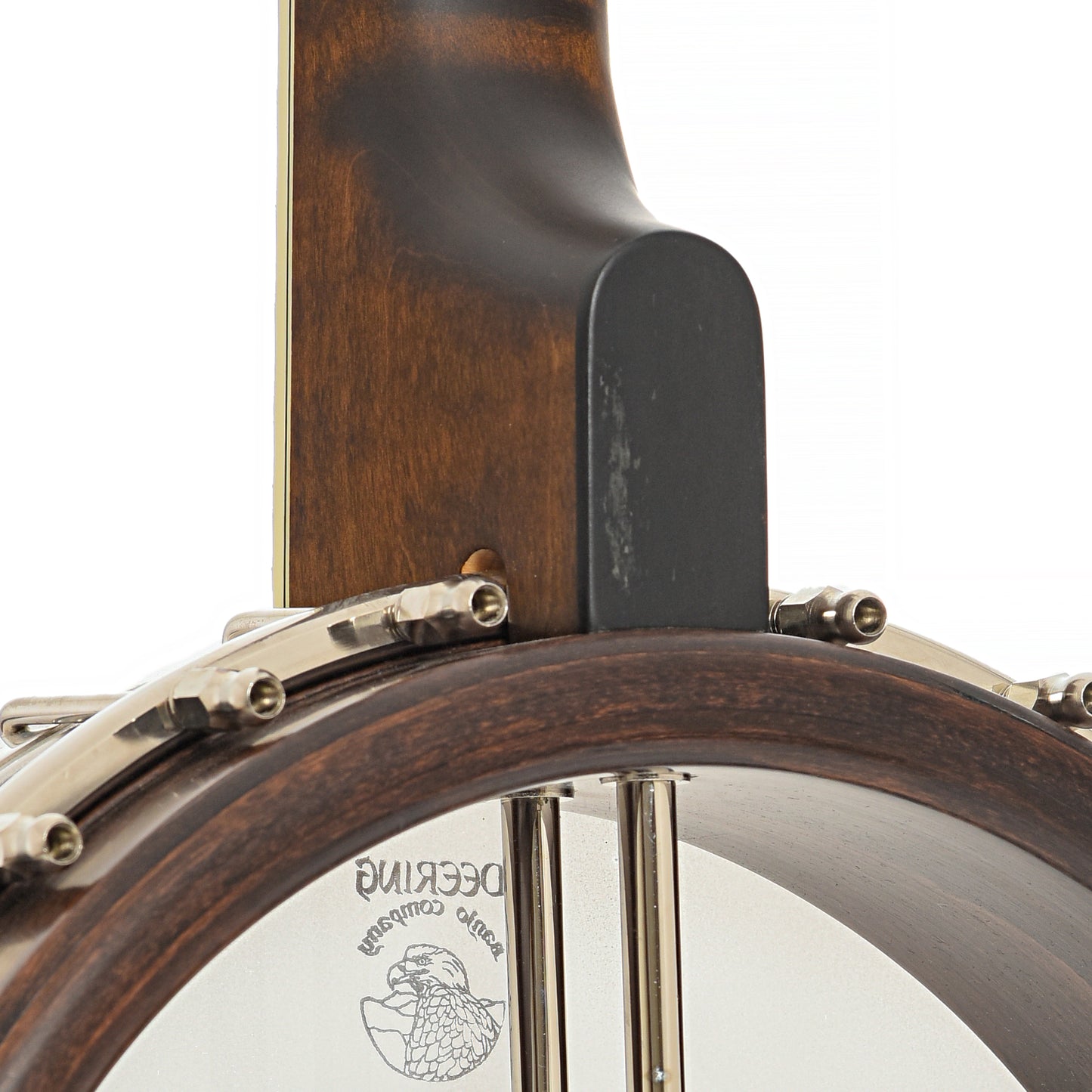 Neck joint of Deering John Hartford  Pop-On Resonator Banjo (2006)