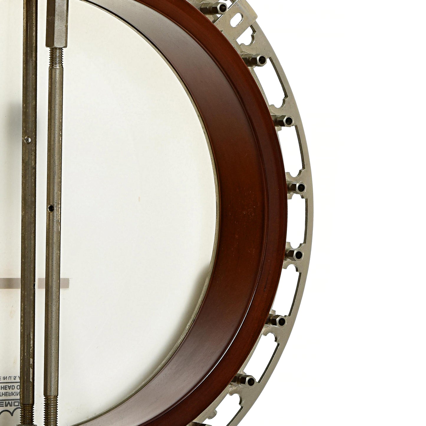 Inside rim of Gold Star GF-85 Resonator Banjo