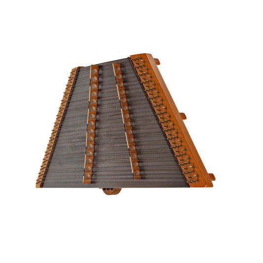 Front and side of Maple Valley MV6 Hammered Dulcimer