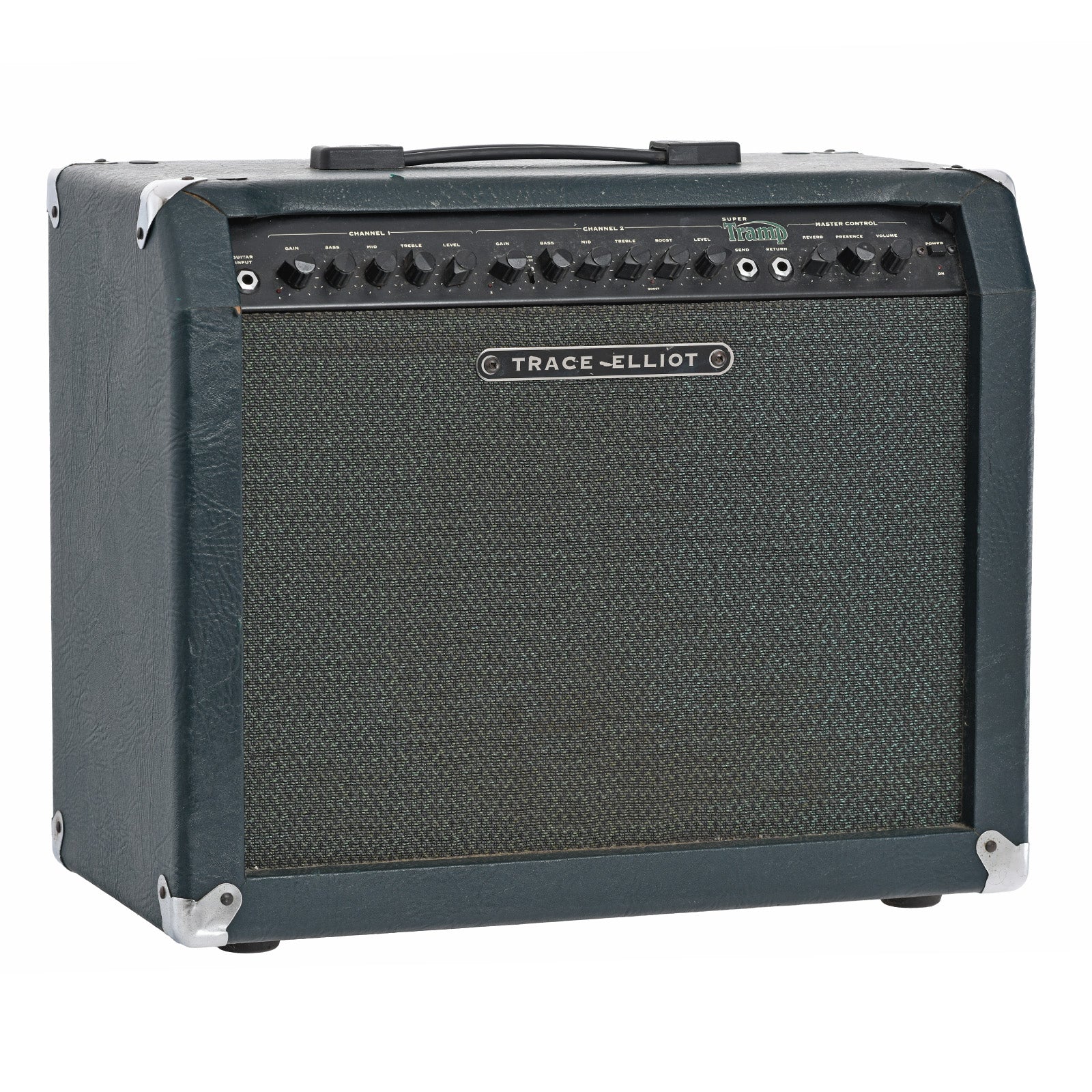 Full front and side of Trace Elliott  Super Tramp Combo Amplifier (1995)