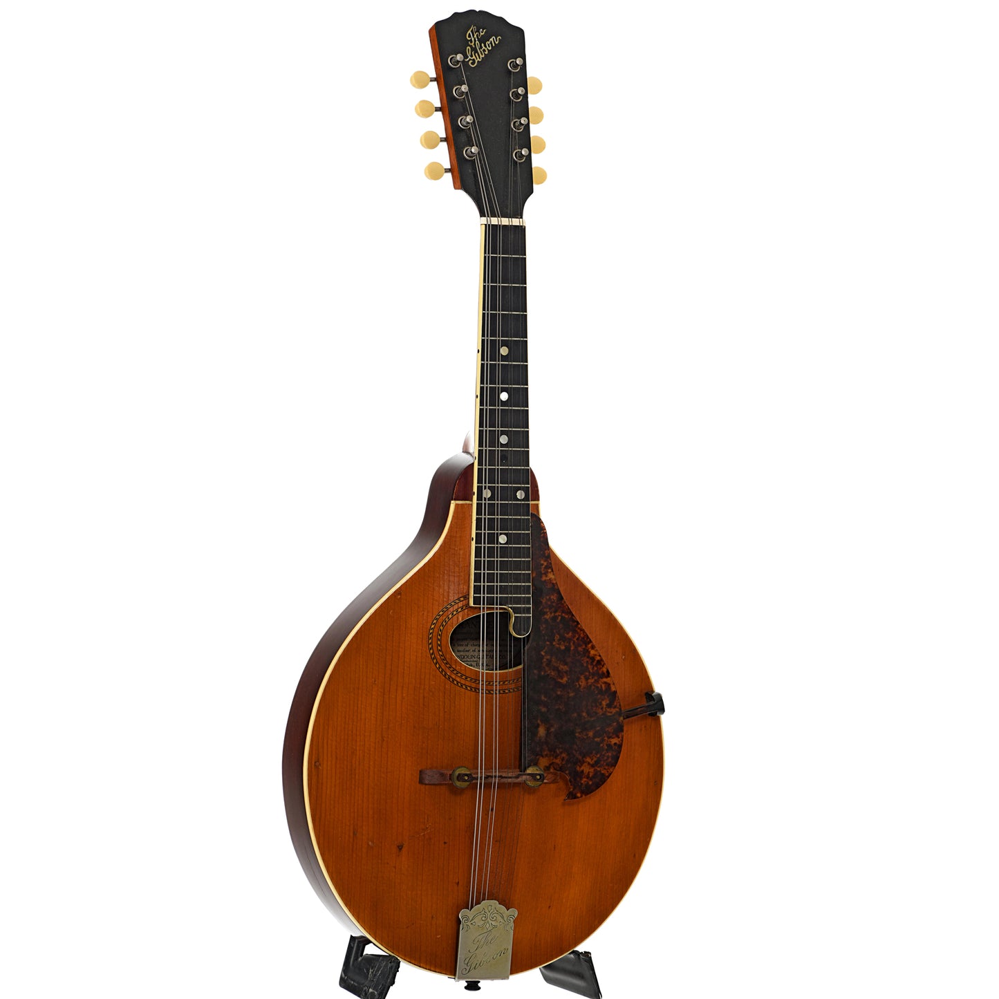 Full front and side of Gibson H-1 Mandola