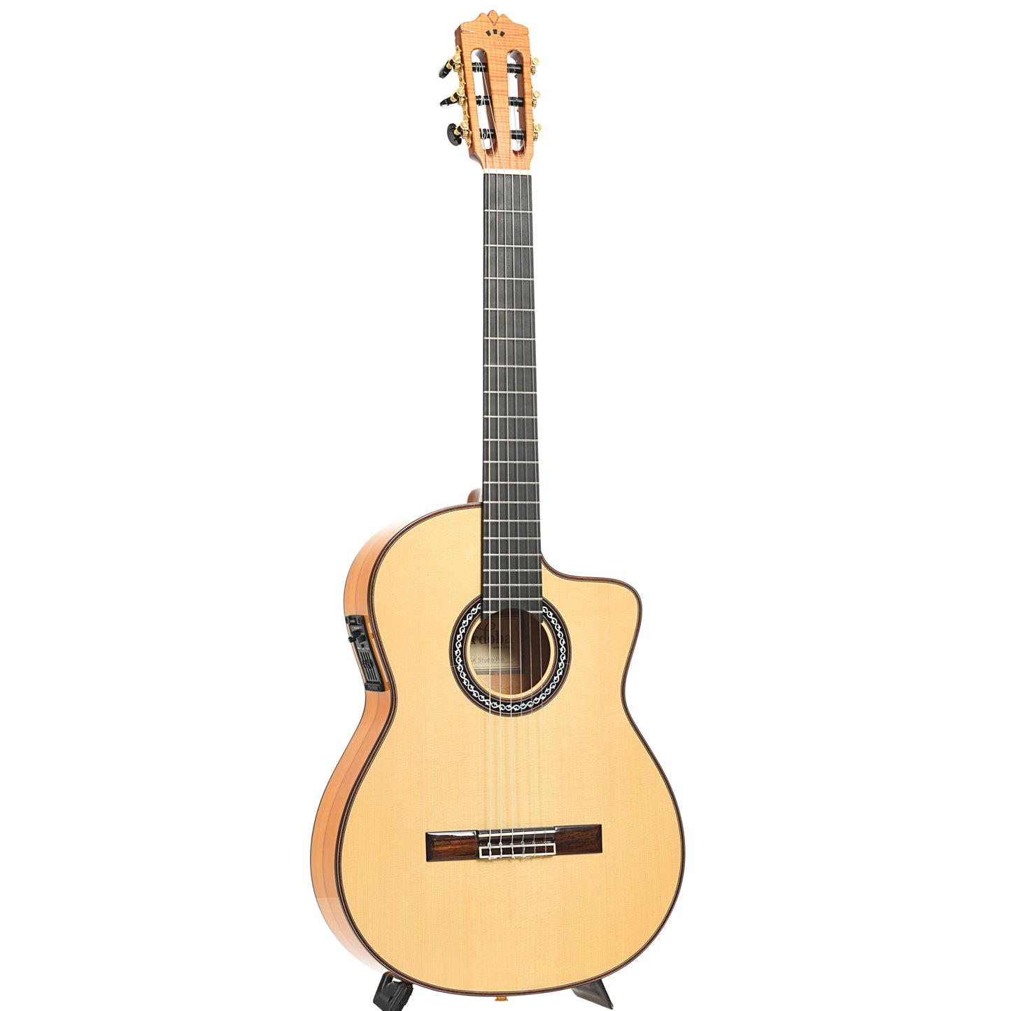 Full front and side of Cordoba GK Studio Pro Flamenco Guitar (2011)