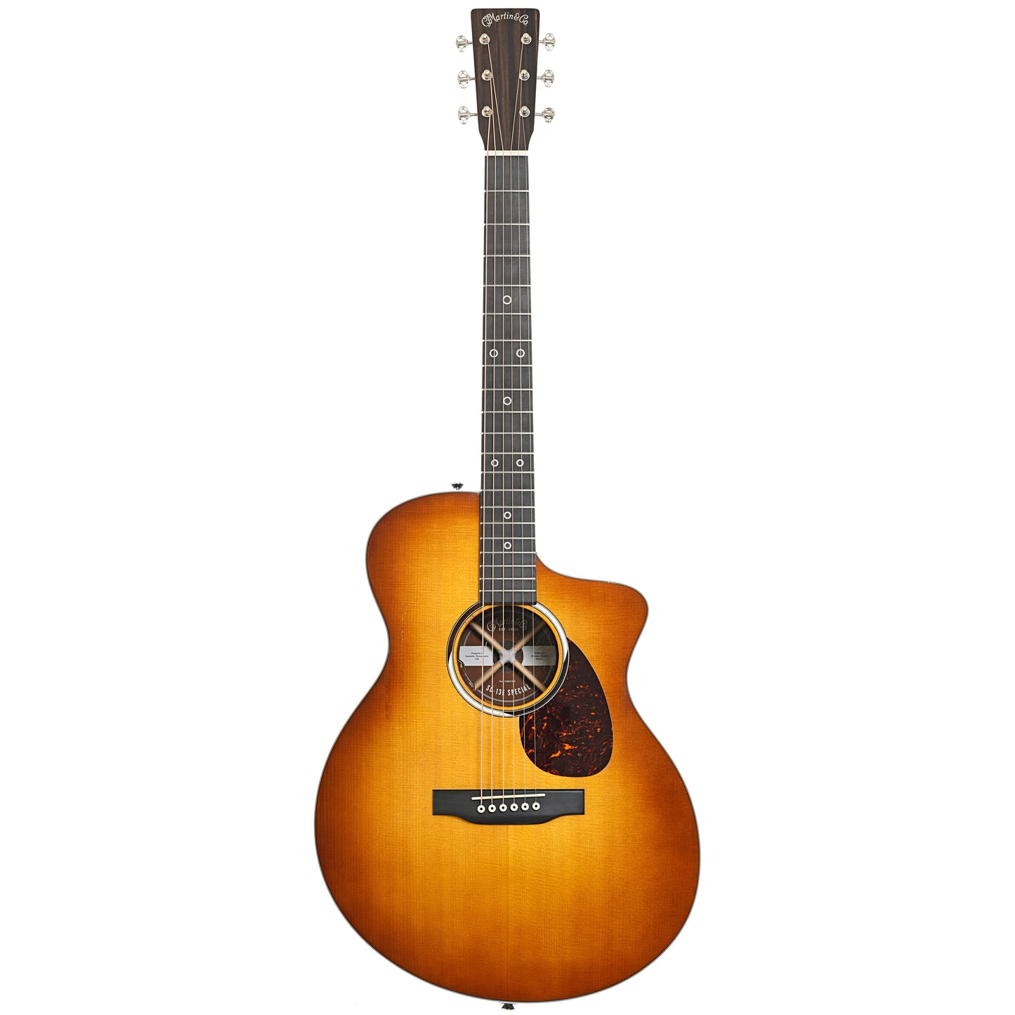 Full front of Martin SC-13E Sunburst
