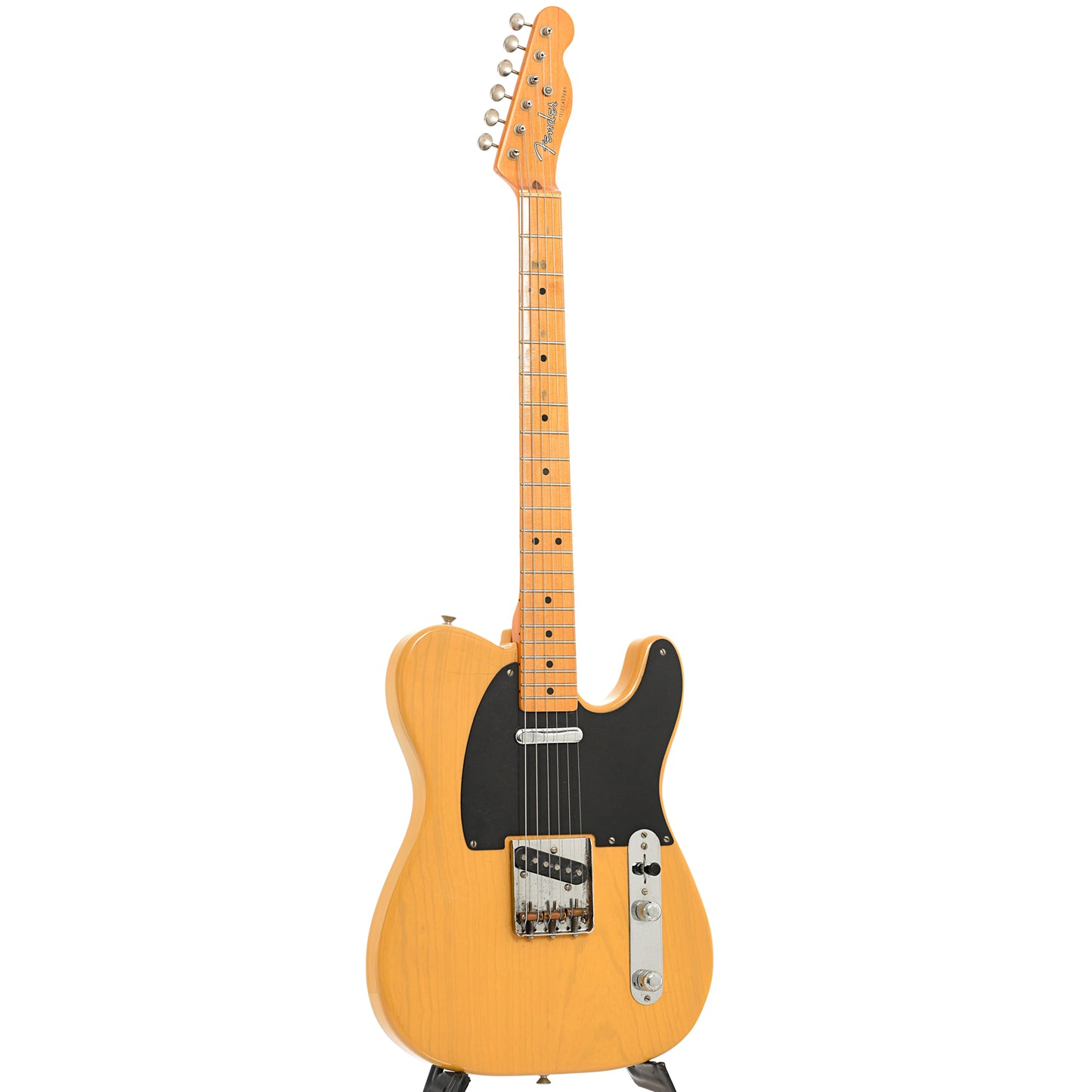 Full front and side of Fender '52 Reissue Telecaster Electric Guitar (1984)