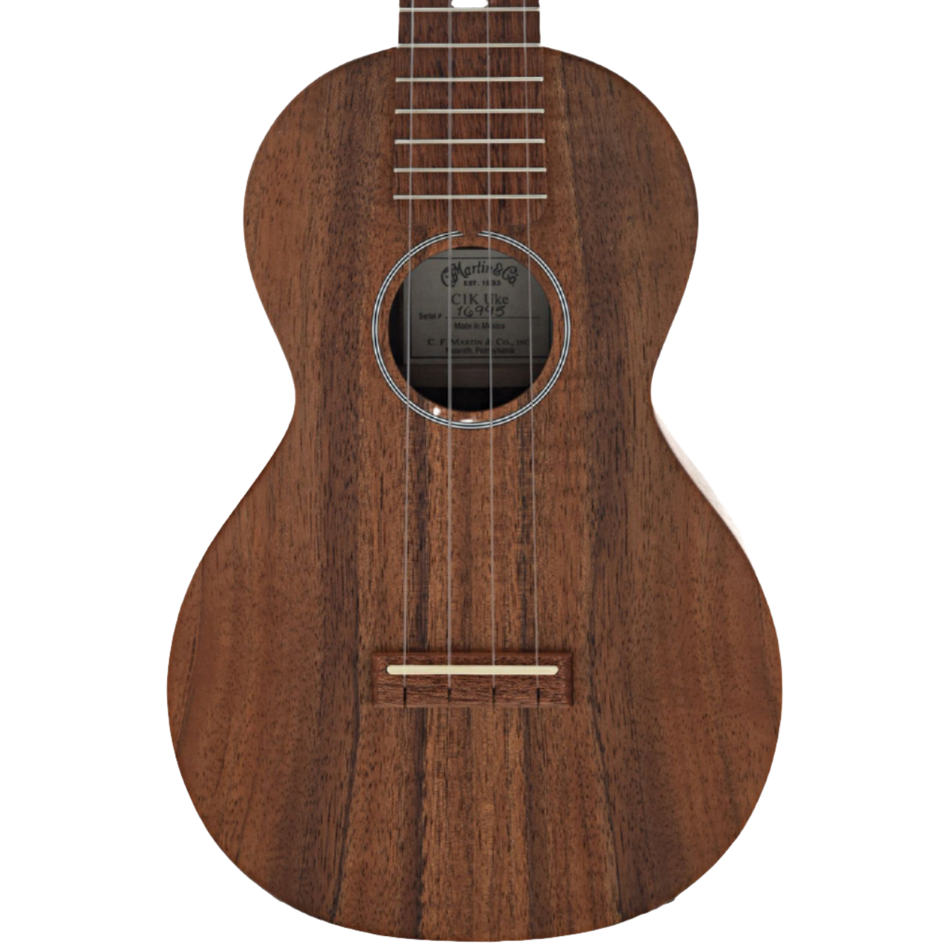 Front of Martin C1K Concert Ukulele