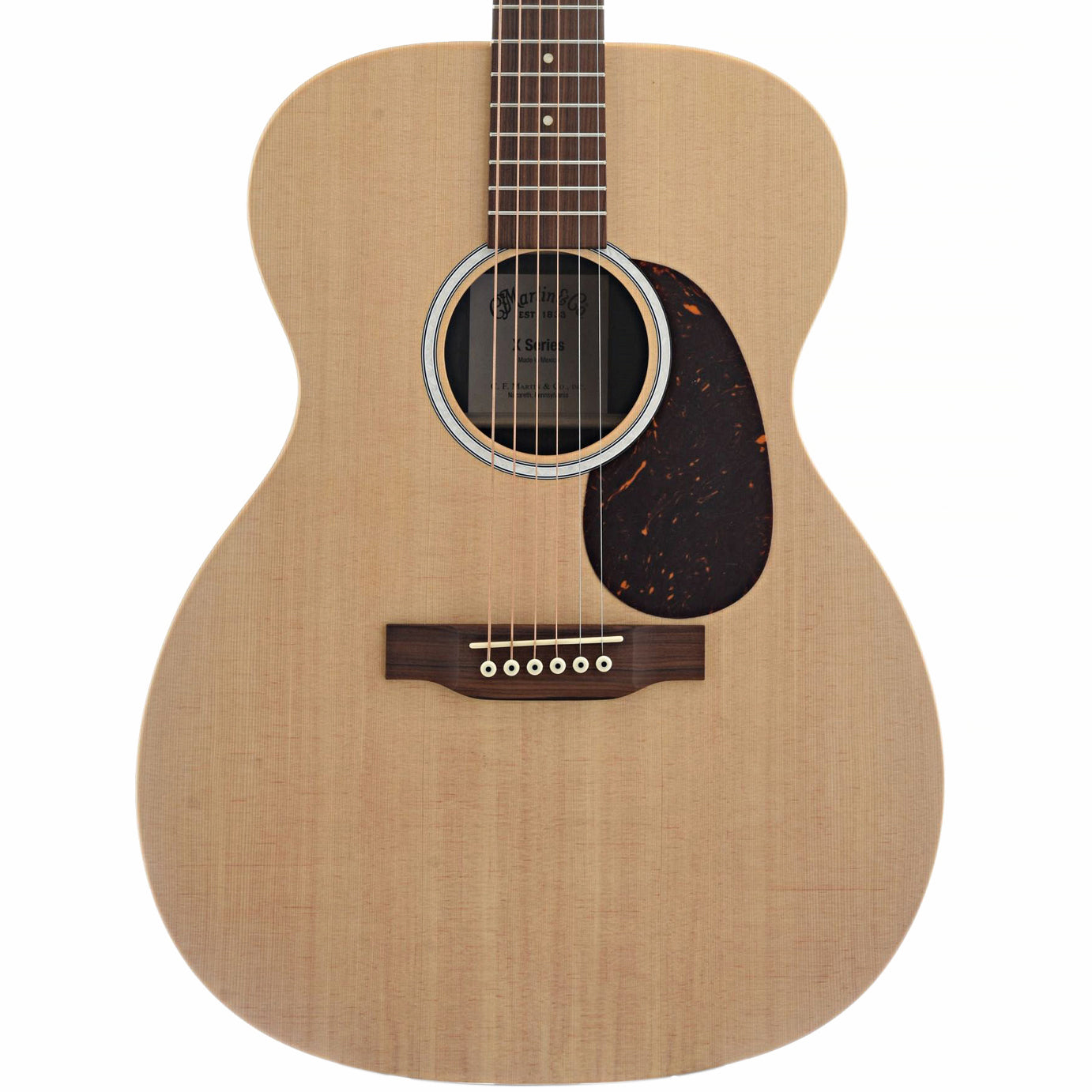 Front of Martin 000X-2E 