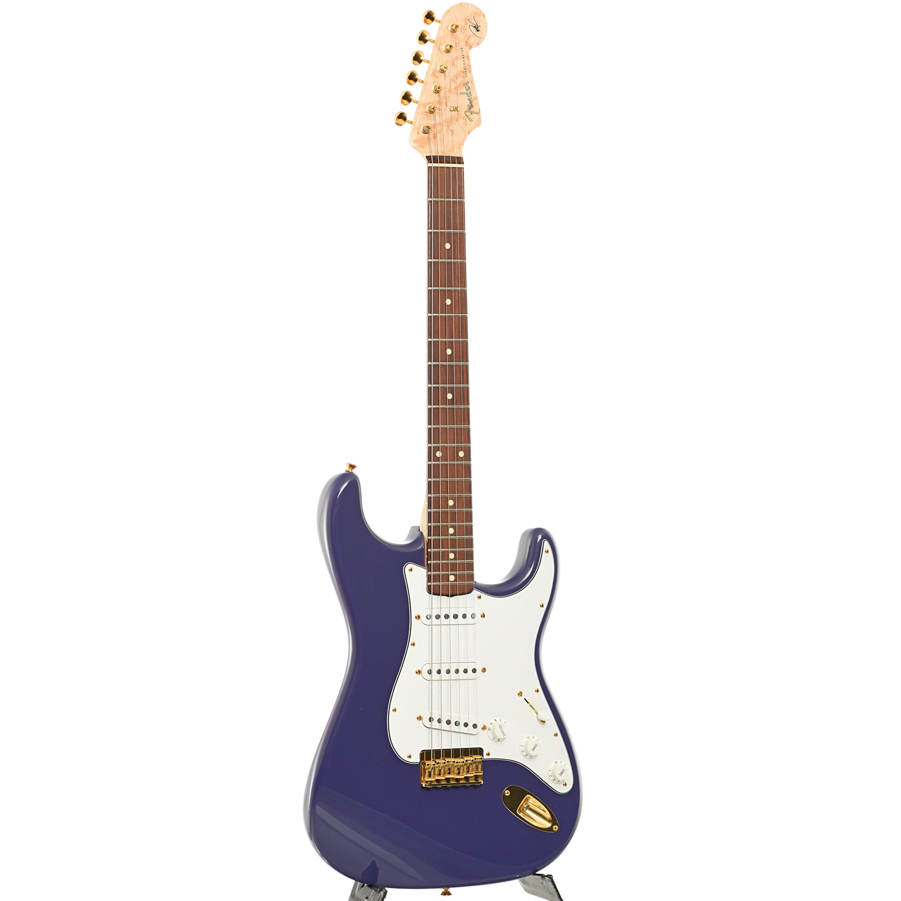 Full front and side of Fender Custom Shop Robert Cray Signature Stratocaster Electric Guitar (2010)