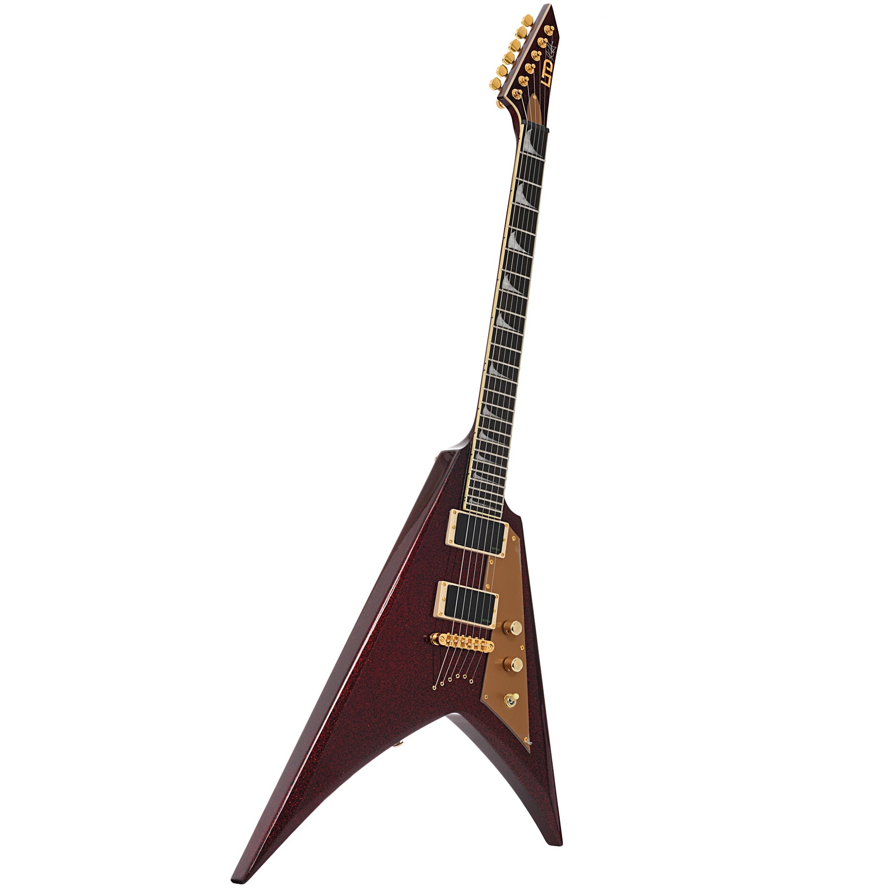 ESP LTD KH-V Electric Guitar, Red Sparkle – Elderly Instruments