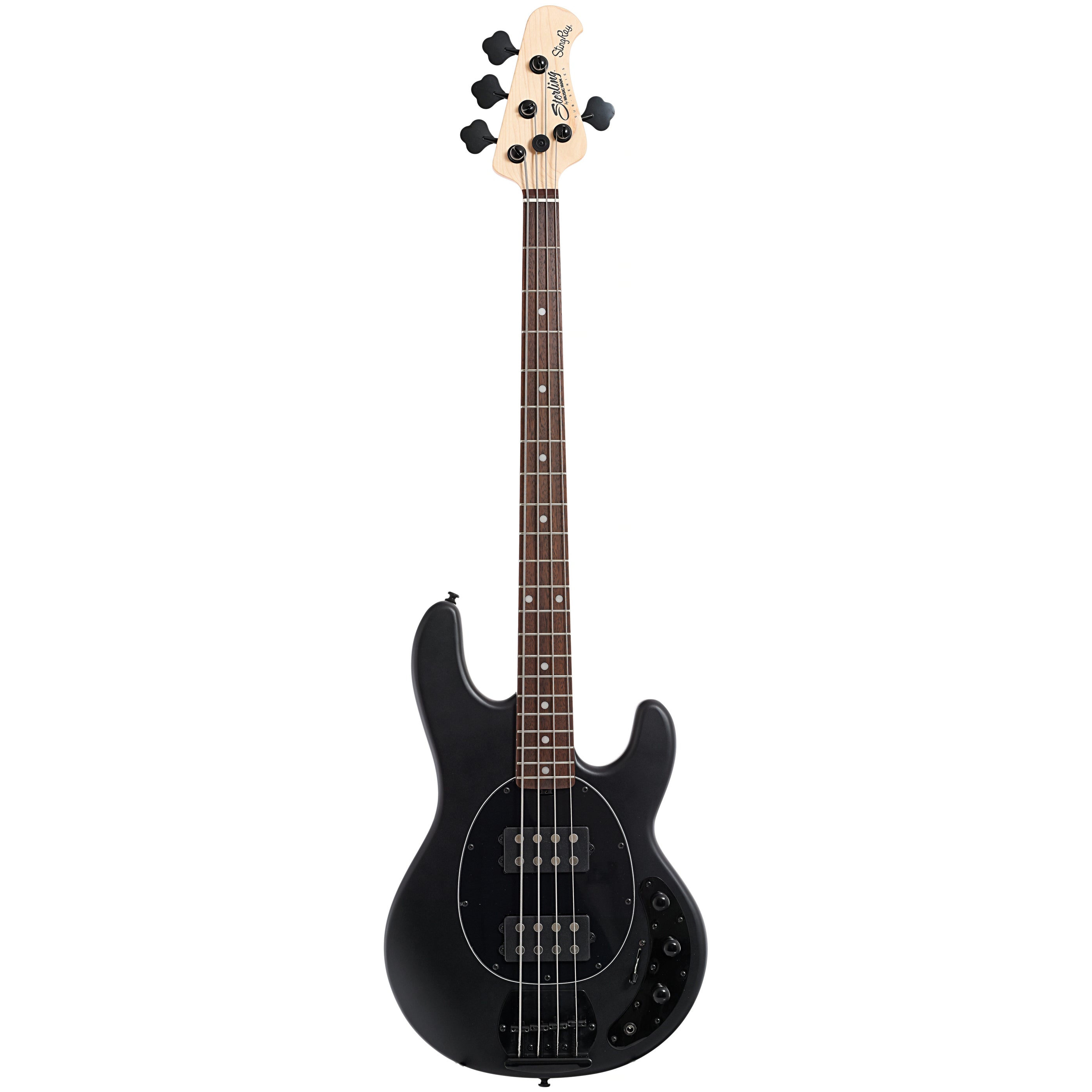 Sterling by Music Man RAY4HH 4-String Bass, Stealth Black 