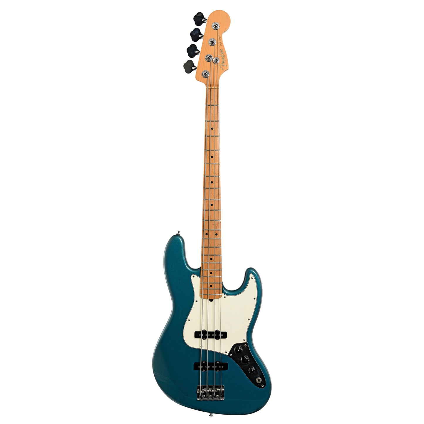 Full front of Fender American Series Jazz Bass