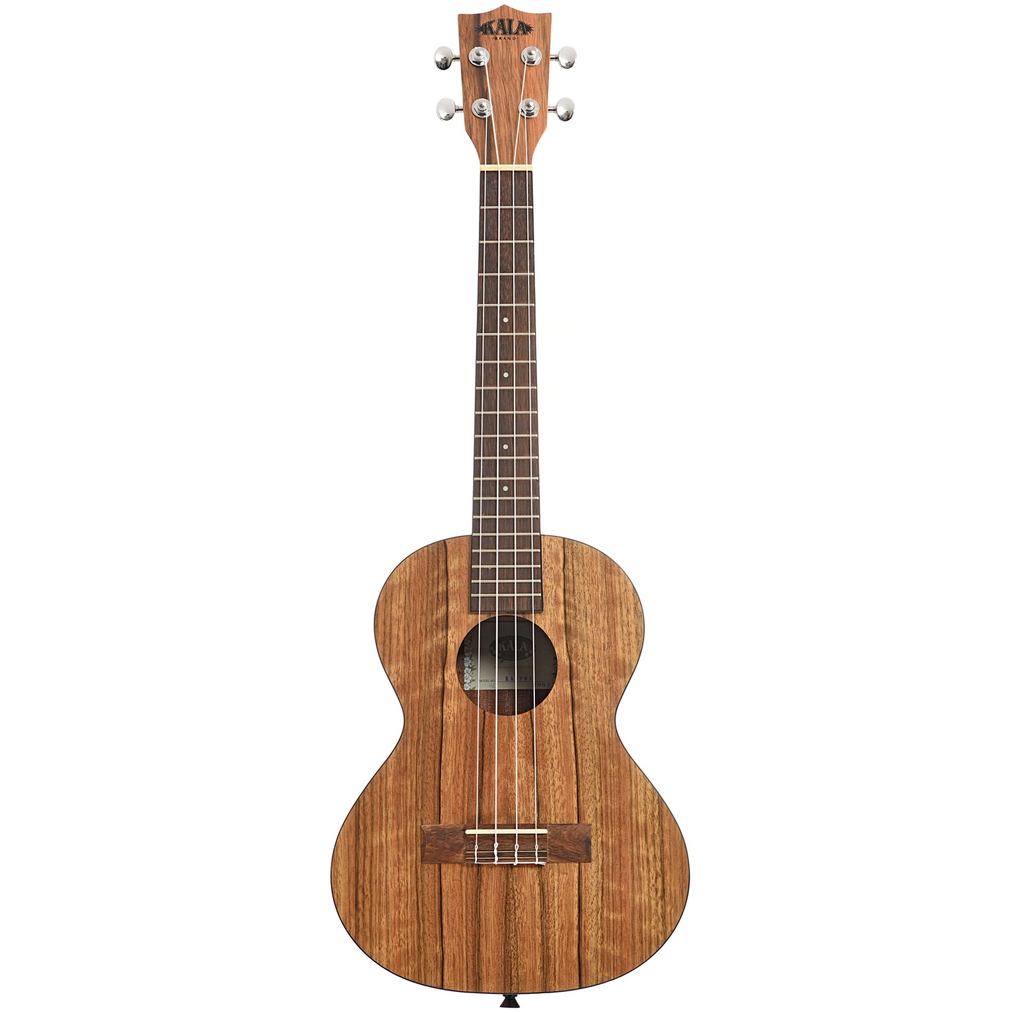 Full front of Kala KA-PWT Pacific Walnut Series Ukulele, Tenor (recent)