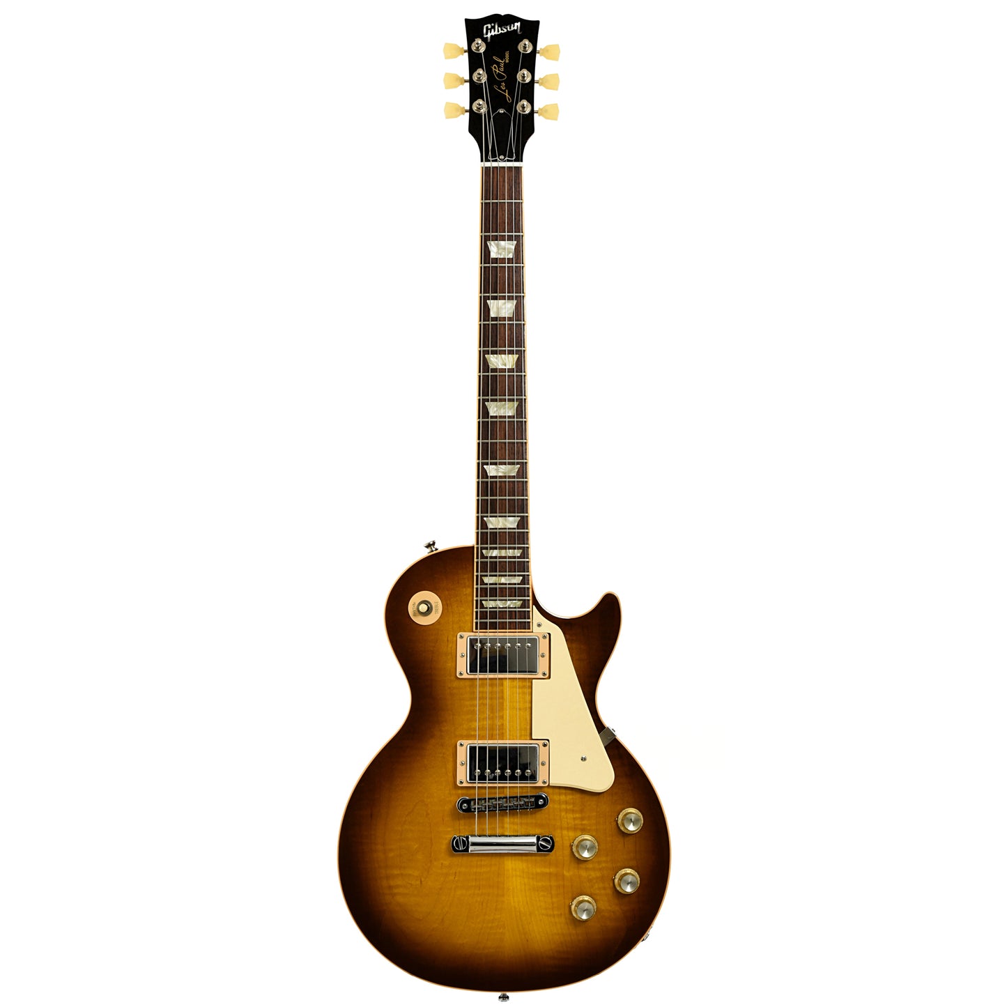 Full front of Gibson Les Paul Traditional Plus Electric Guitar 