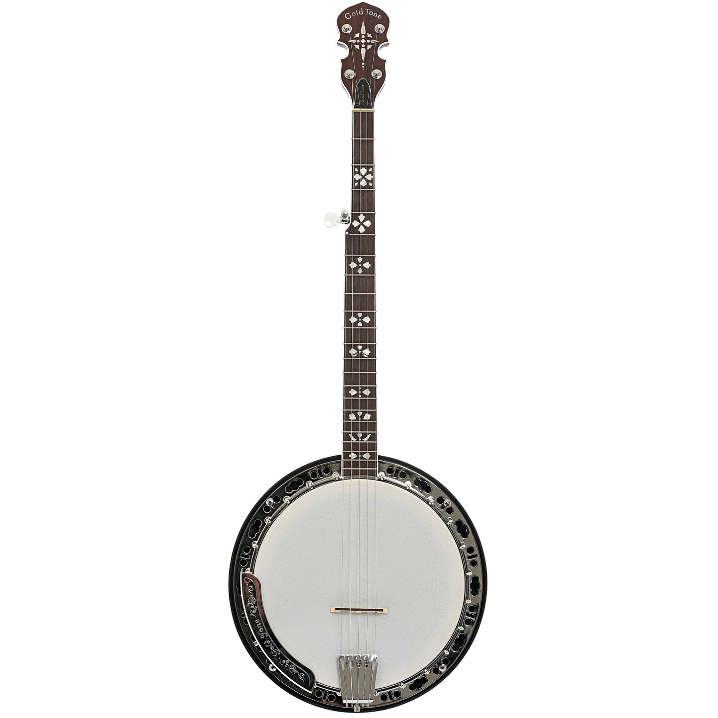 Full front of Gold Tone BG-150F Resonator Banjo