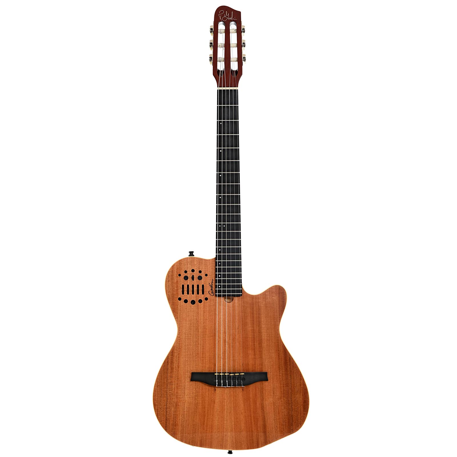 Full front of Godin ACS SA Nylon String Guitar