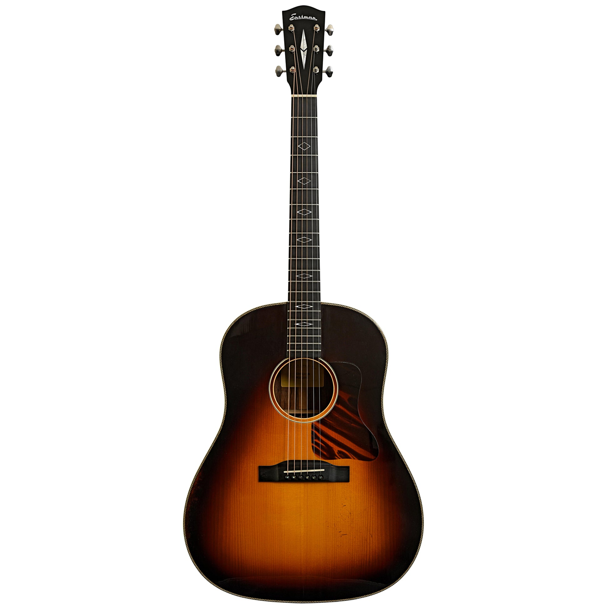 Full front of Eastman E20SS/V SB Acoustic Guitar 