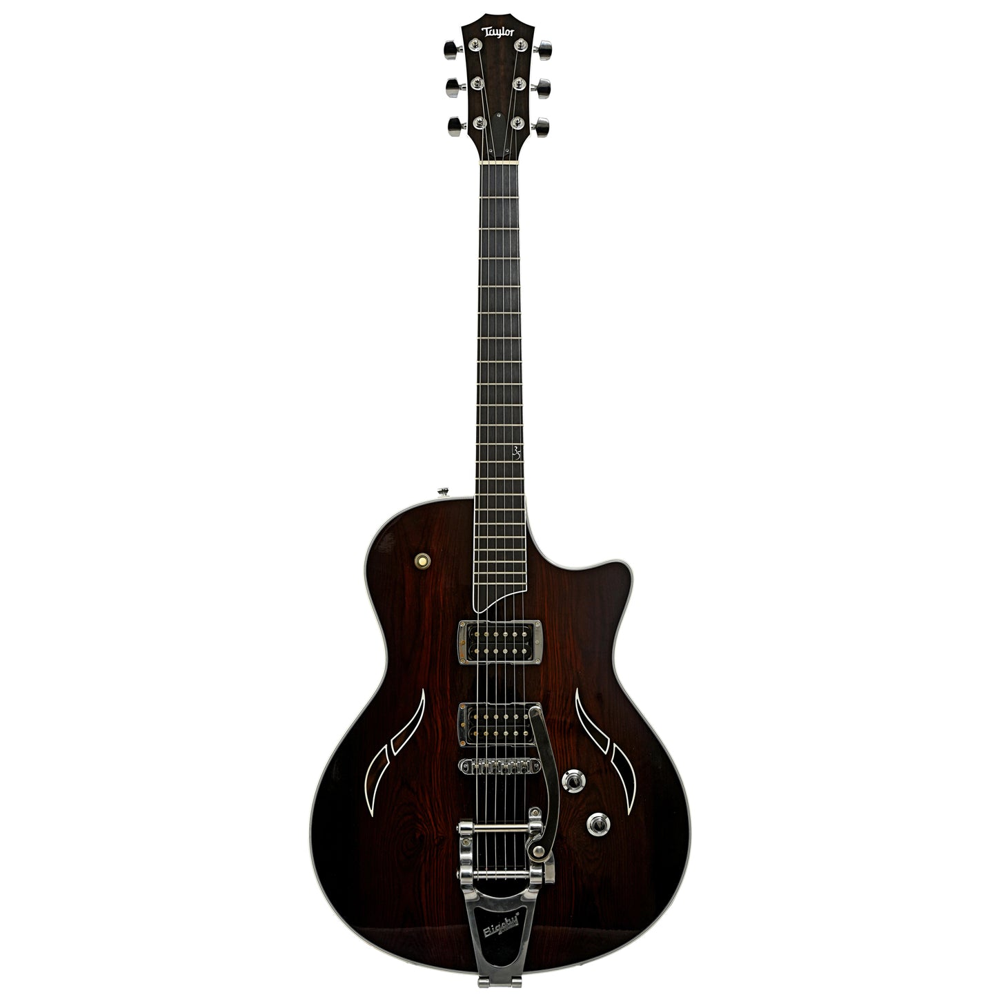 Full front of Taylor T3/B Hollowbody Electric Guitar