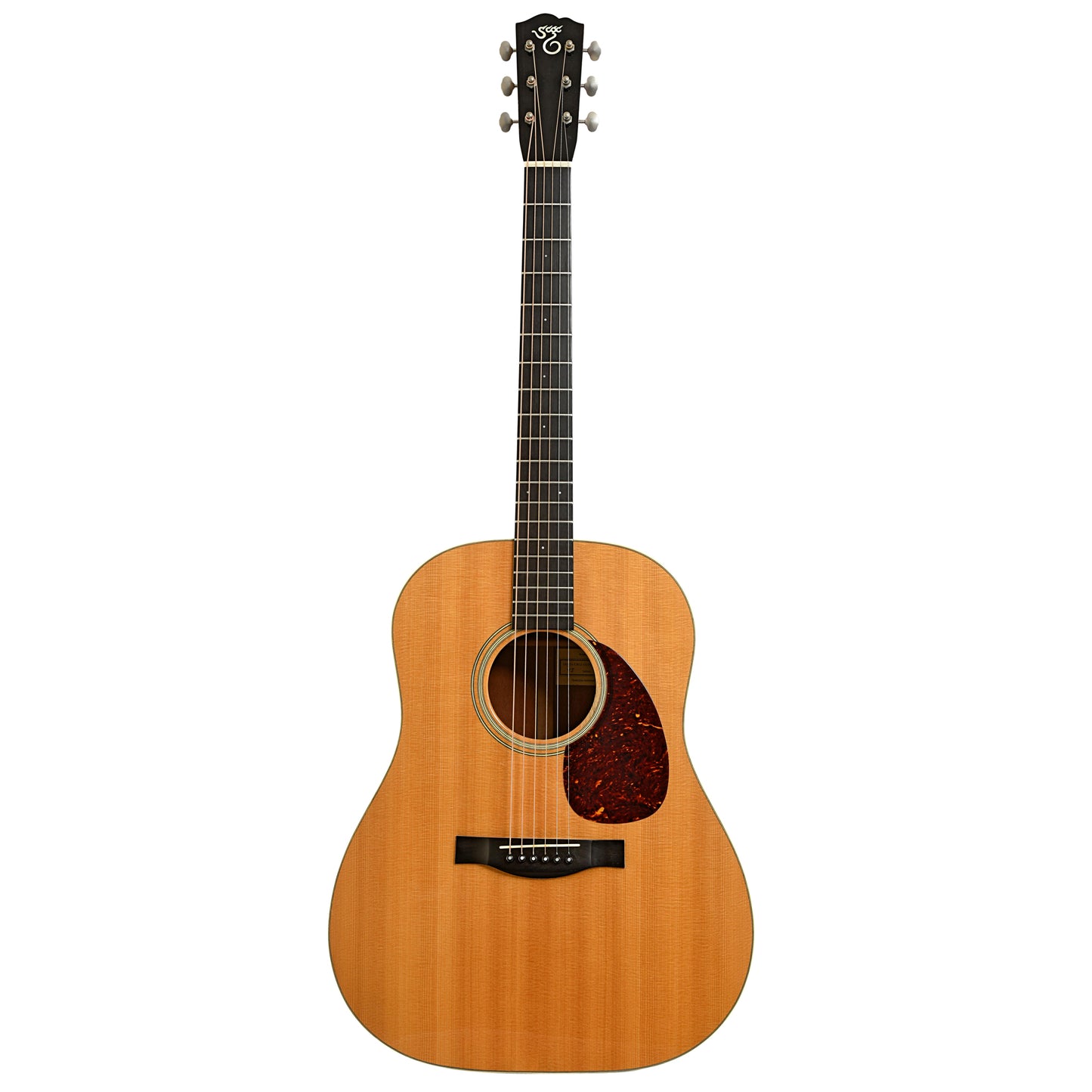 Full front of Santa Cruz VJ Acoustic Guitar