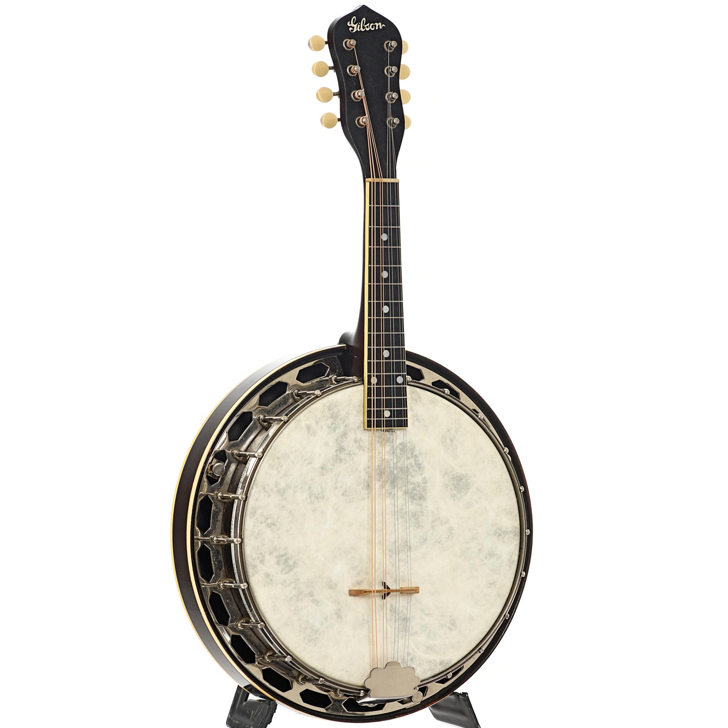 Full front and side of Gibson MB-1 Banjo Mandolin (1934)