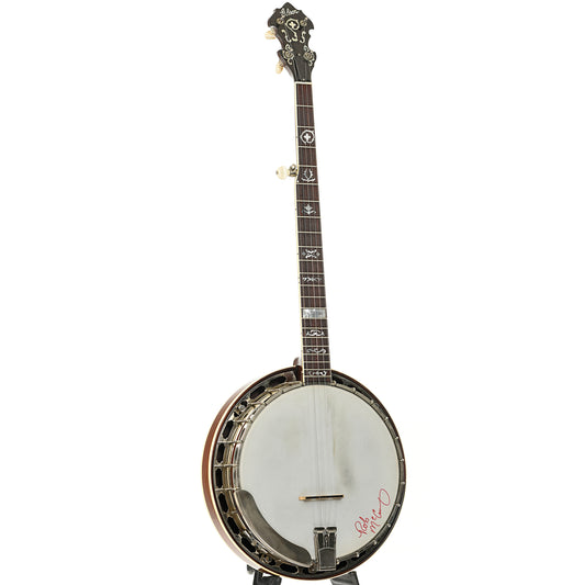 Full front and side of Gibson RB-3 Resonator Banjo (1998)