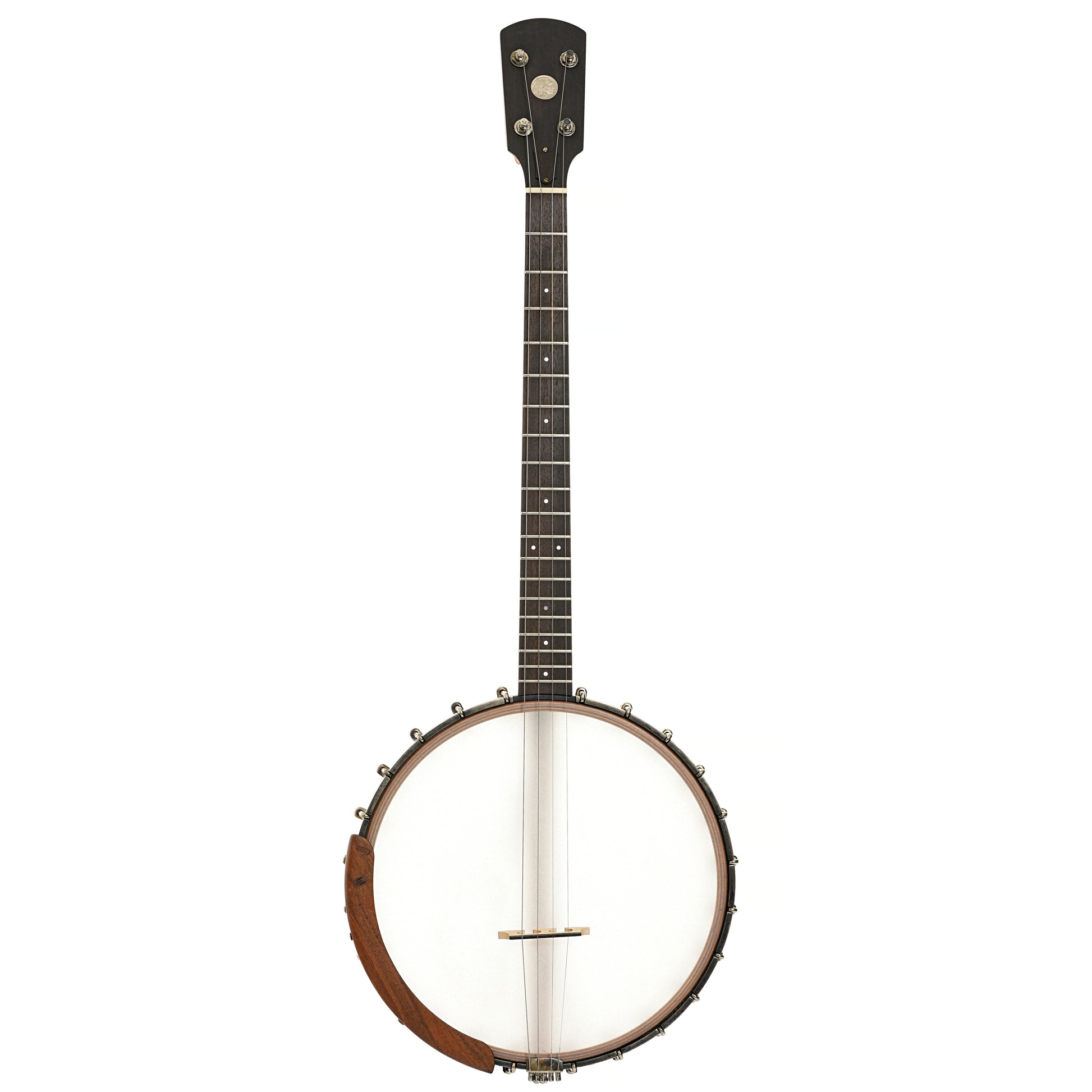 Full front of Ode Magician 11" Tenor Banjo