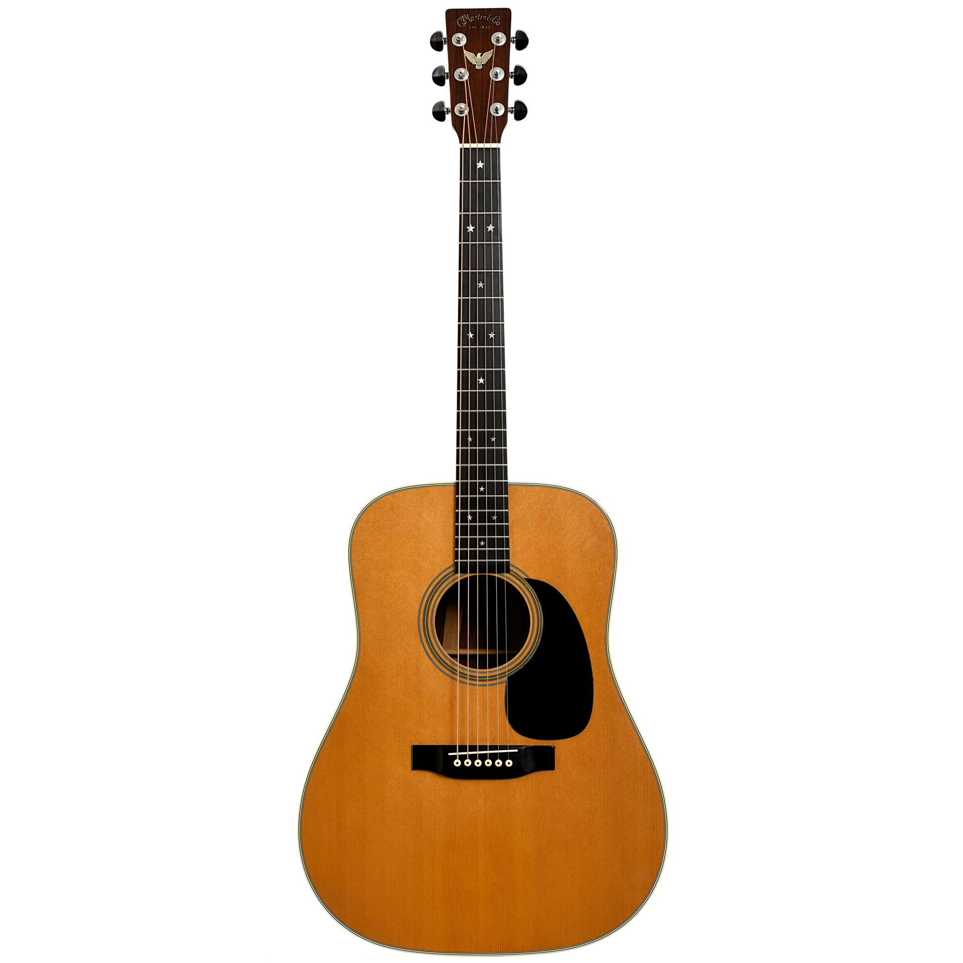 Full front of Martin D-76 Acoustic Guitar 