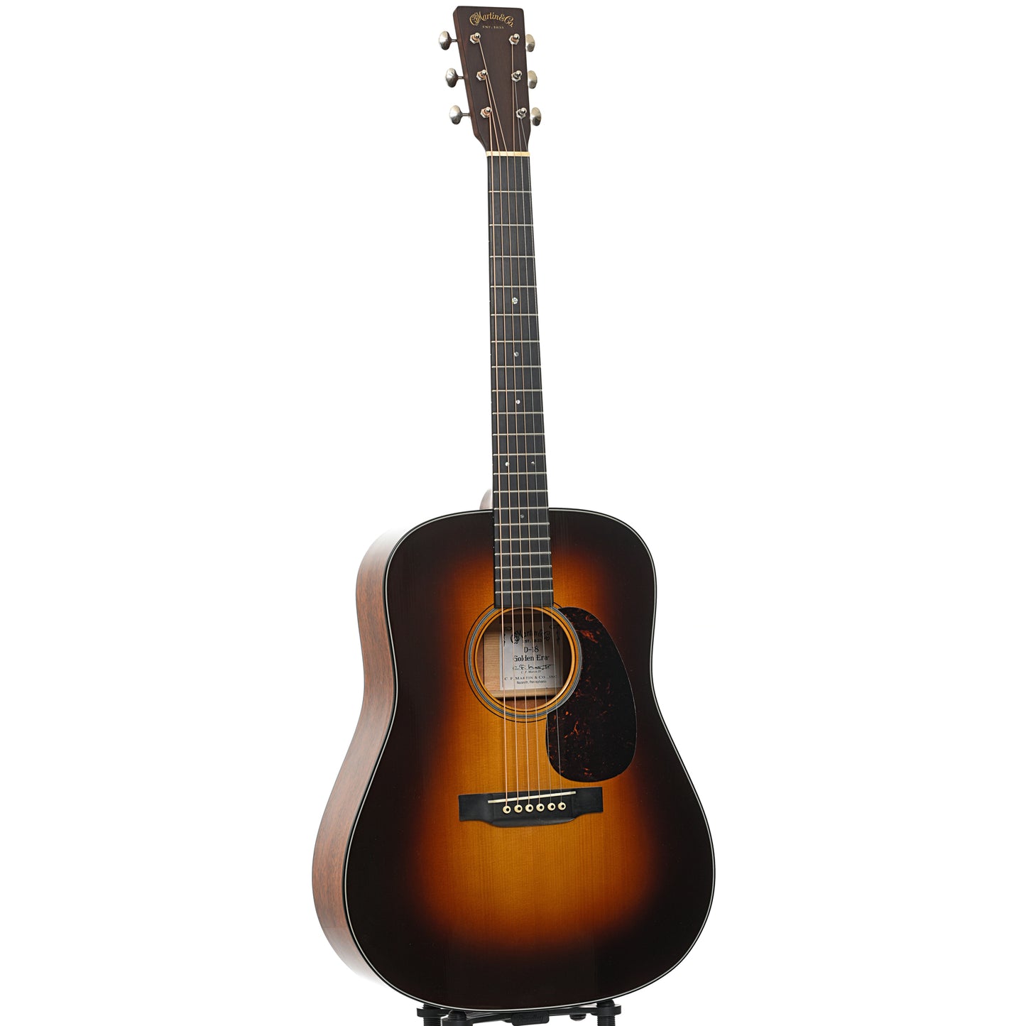 Martin D-18GE Sunburst Acoustic Guitar (2015)