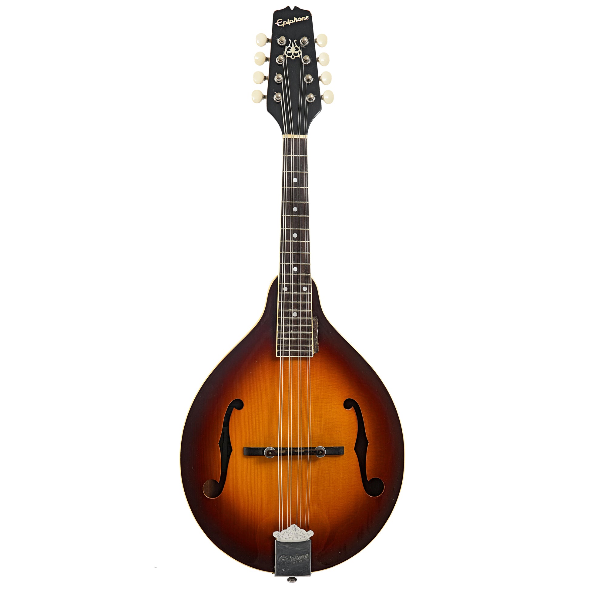 Full front of Epiphone MM-30 A-Style Mandolin