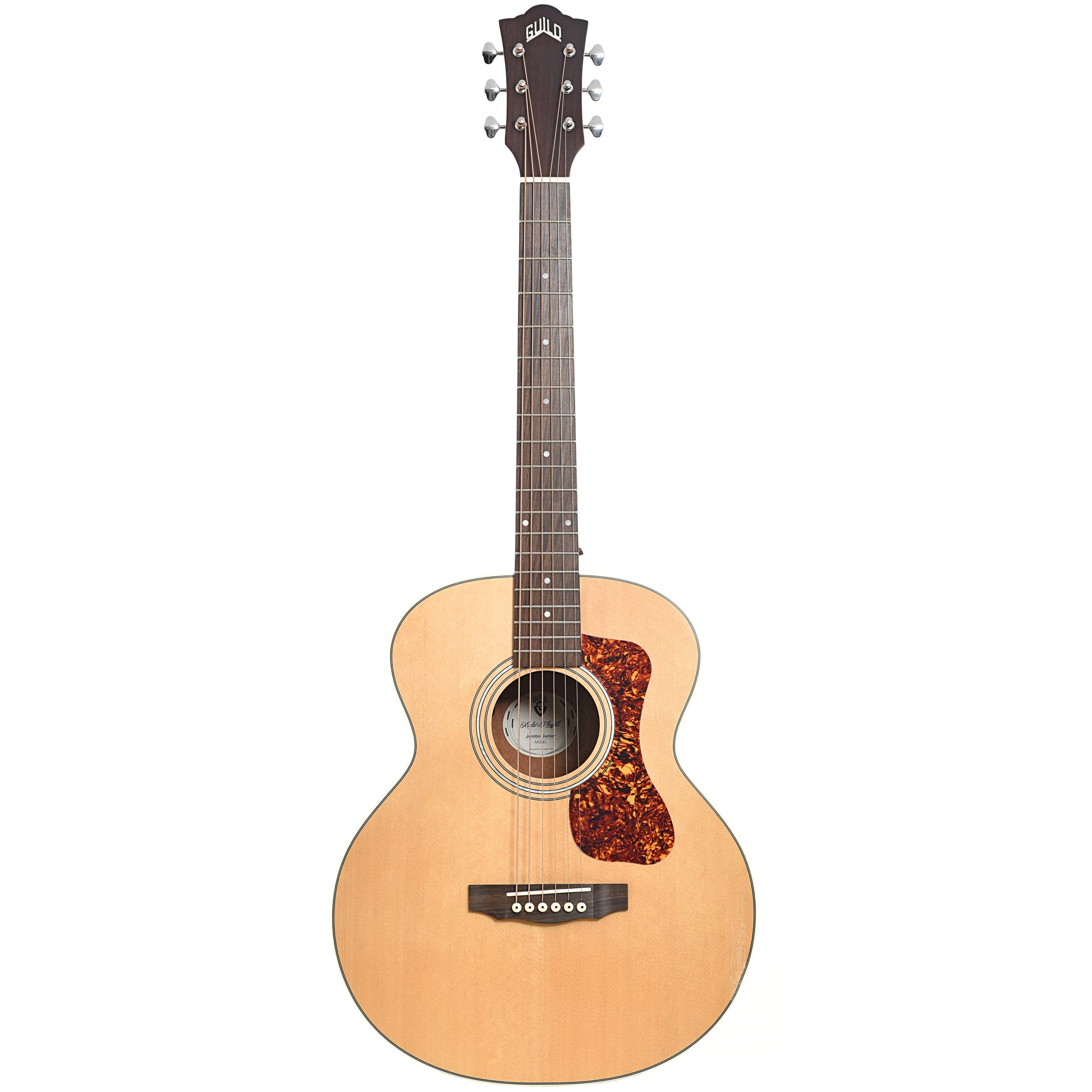 Full front of Guild Jumbo Junior Acoustic Guitar, with Pickup (recent)